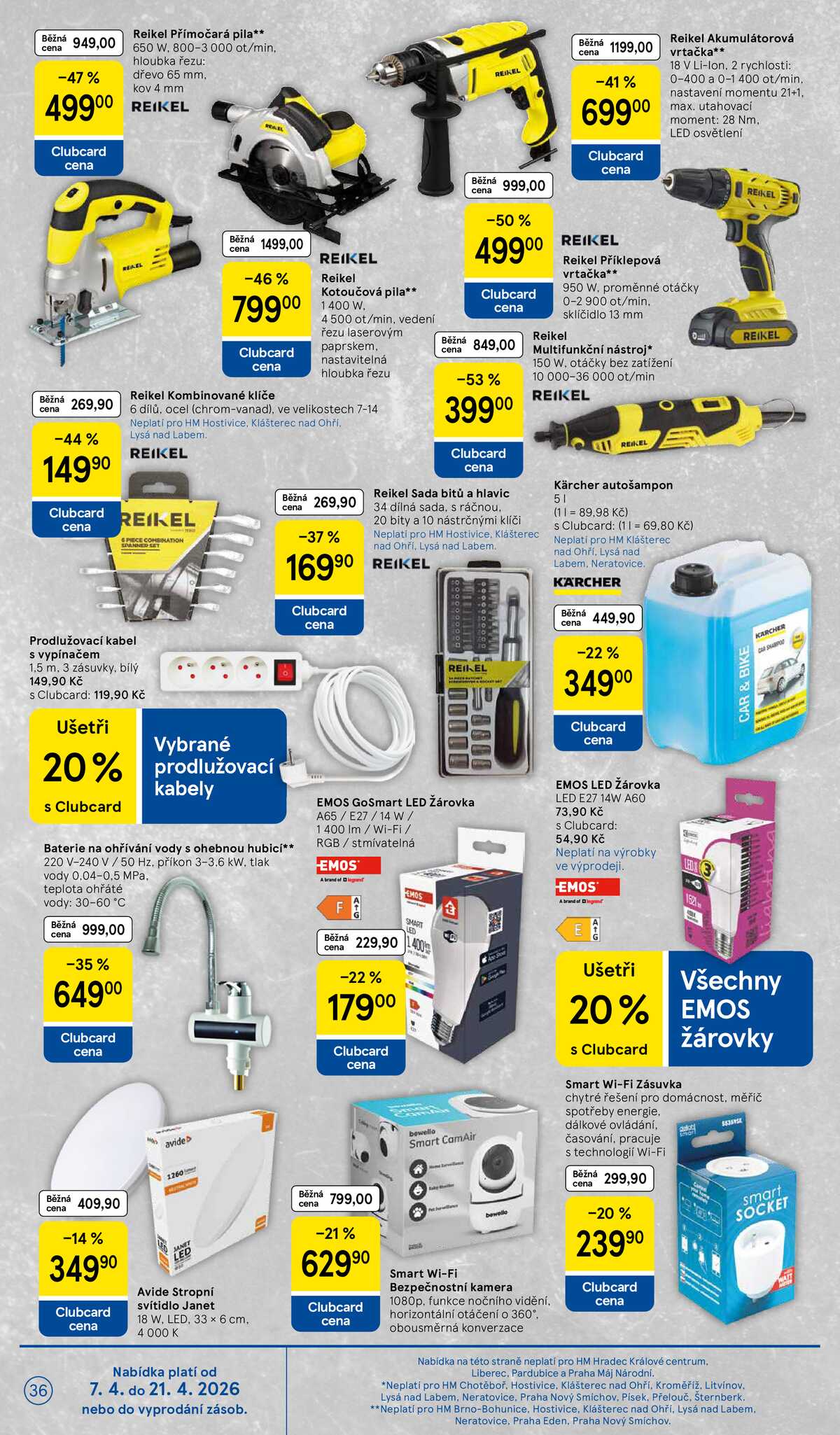 Tesco malé hypermarkety od 7.4. do 14.4.2026 strana 36