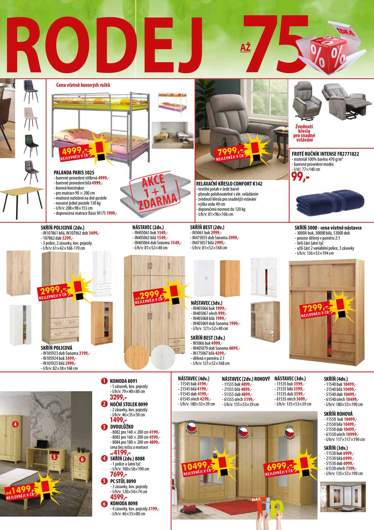 IDEA nábytek od 1.4. do 15.4.2026 strana 3