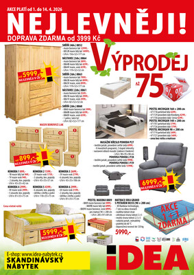 Idea nábytek letáky
