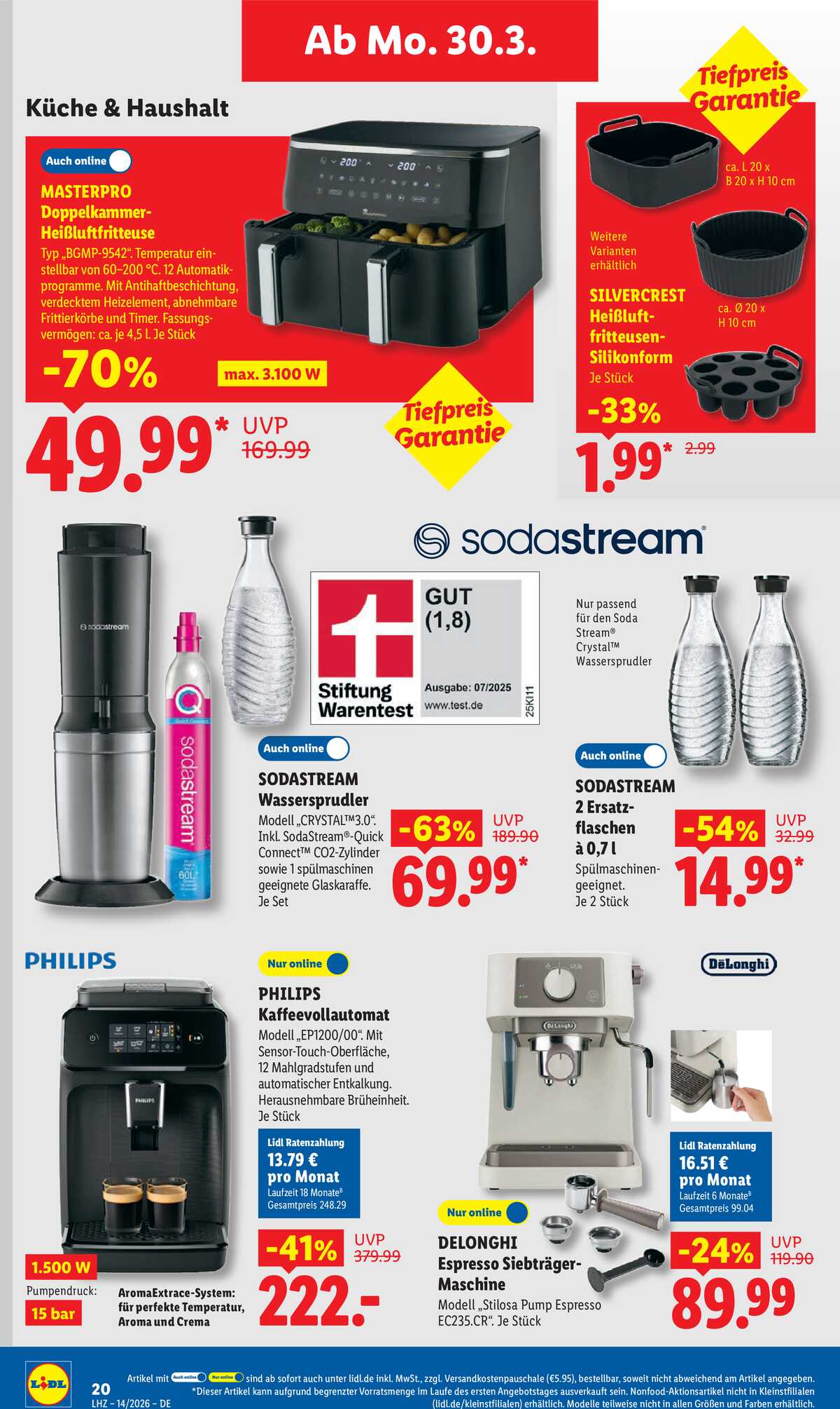 Leták Lidl Německo 30.3.-4.4.2026 strana 40