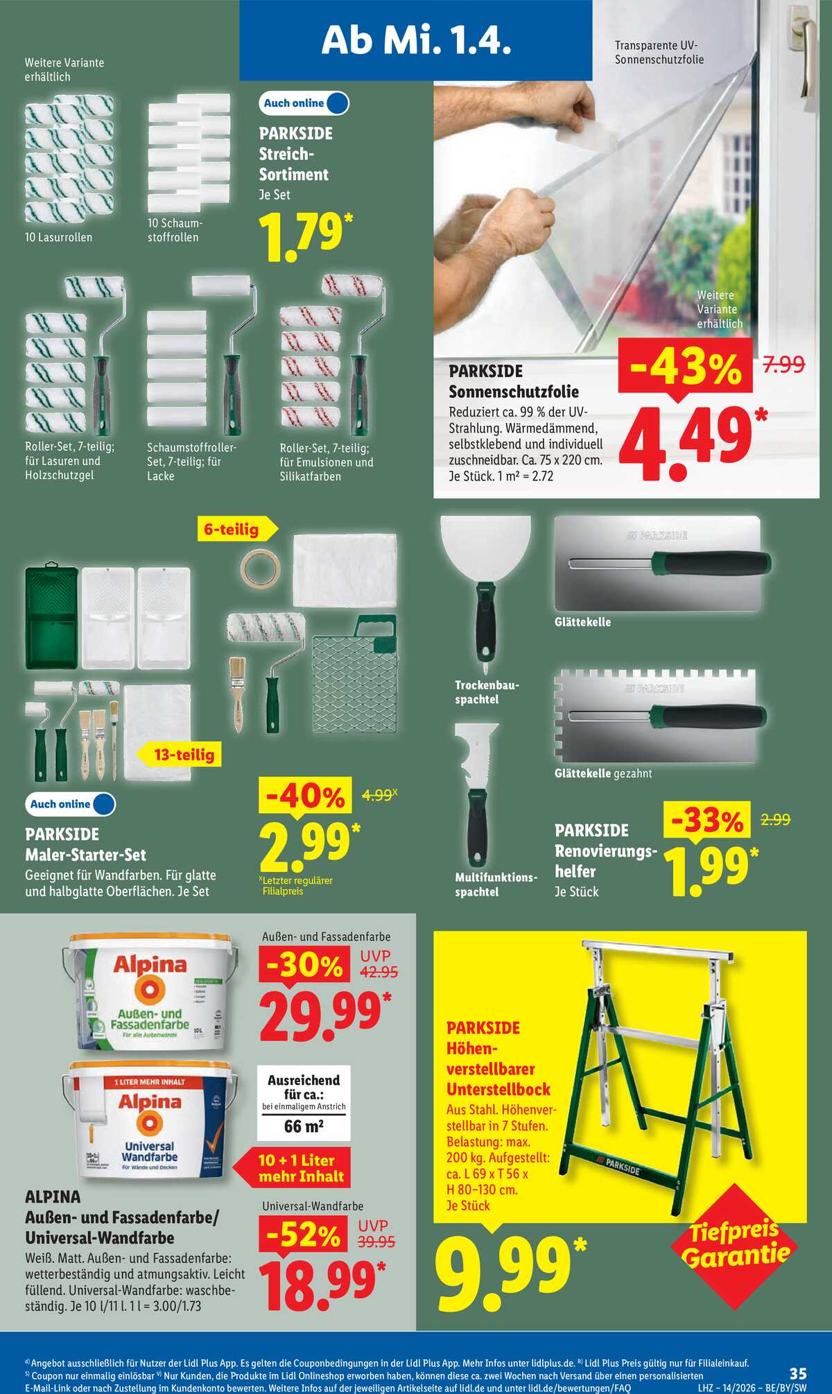 Leták Lidl Německo 30.3.-4.4.2026 strana 59