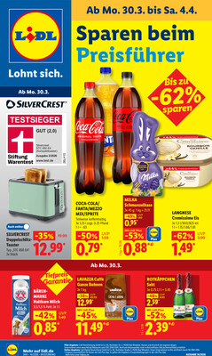 Leták Lidl Německo 30.3.-4.4.2026
