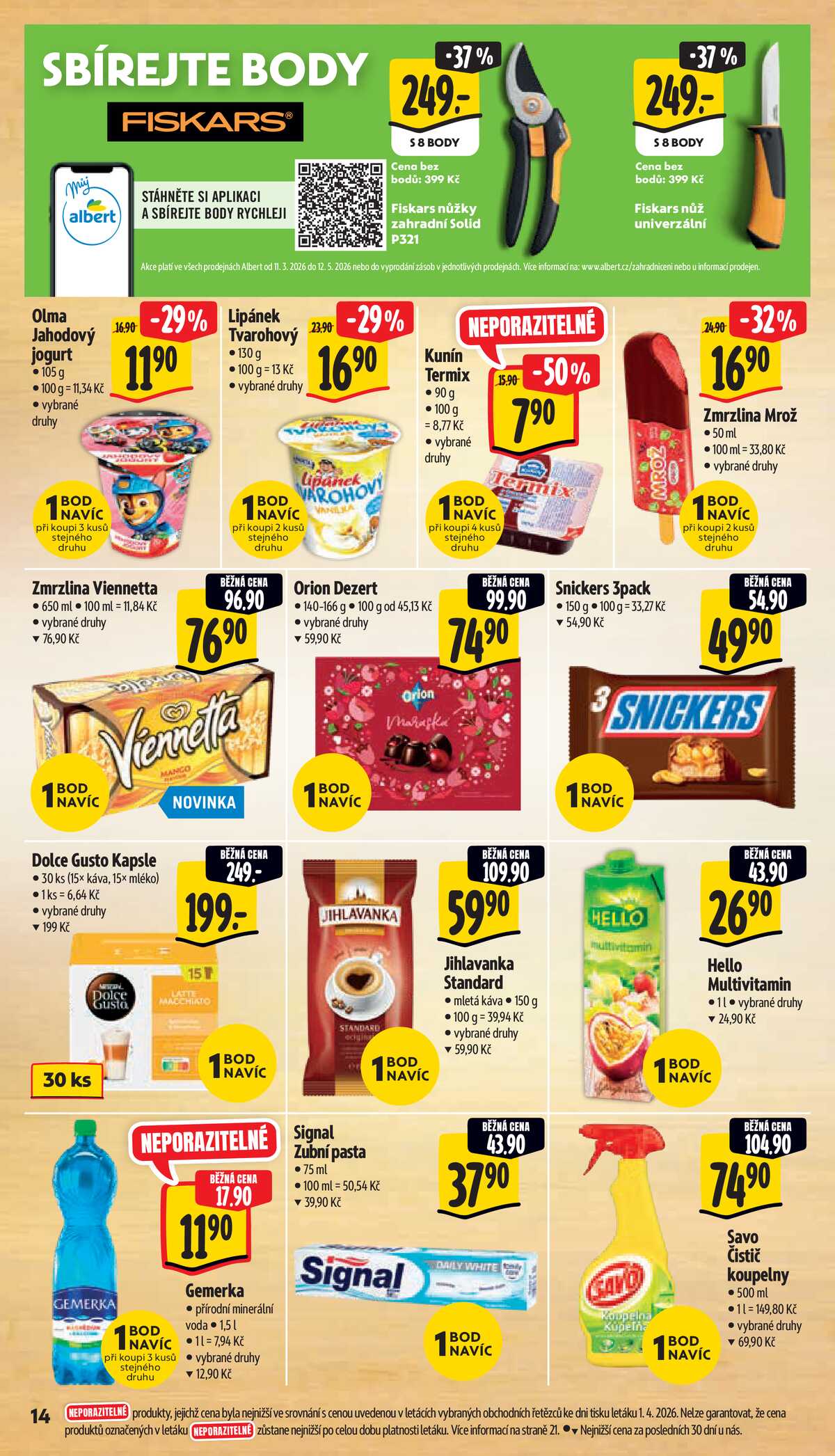 Albert Supermarket od 7.4. do 14.4.2026 strana 19