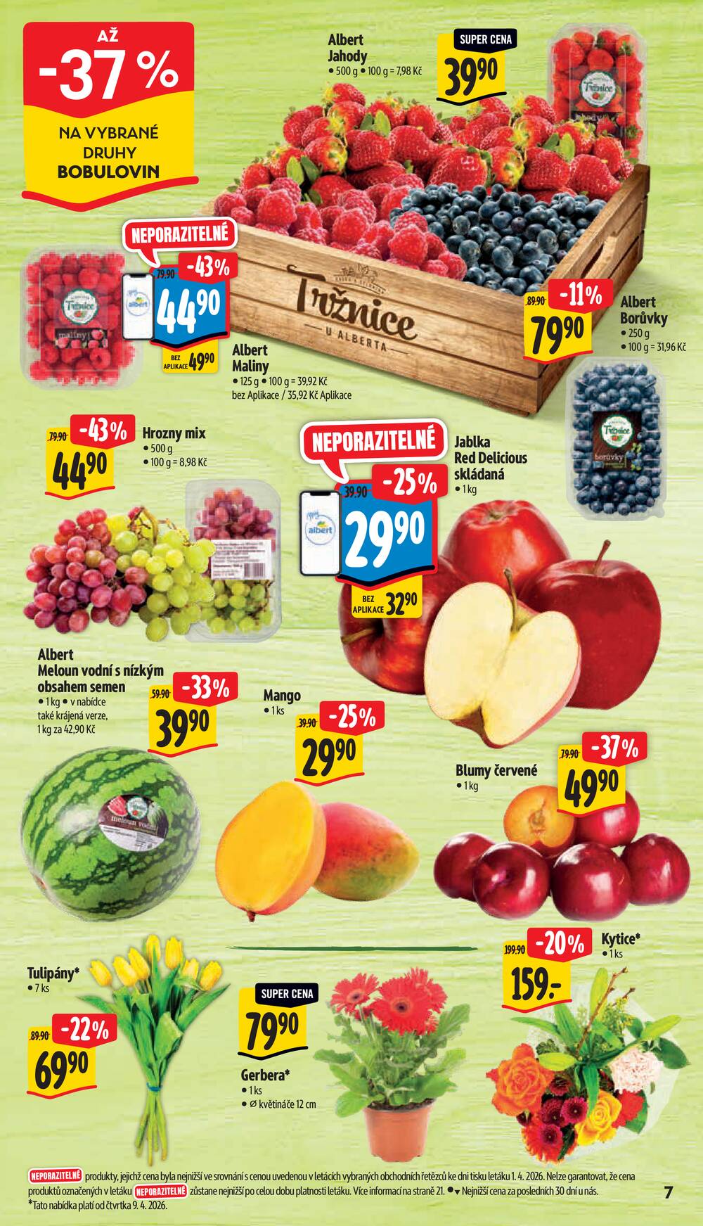 Albert Supermarket od 7.4. do 14.4.2026
