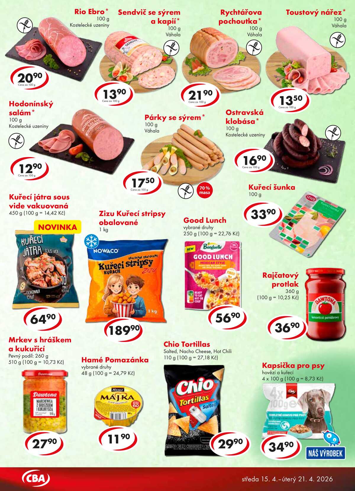 CBA Premium od 15.4. do 21.4.2026 strana 3