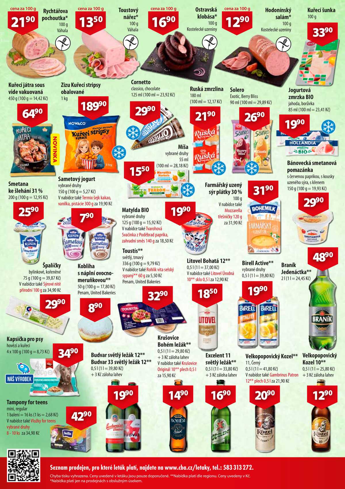 CBA Market od 15.4. do 26.4.2026 strana 2