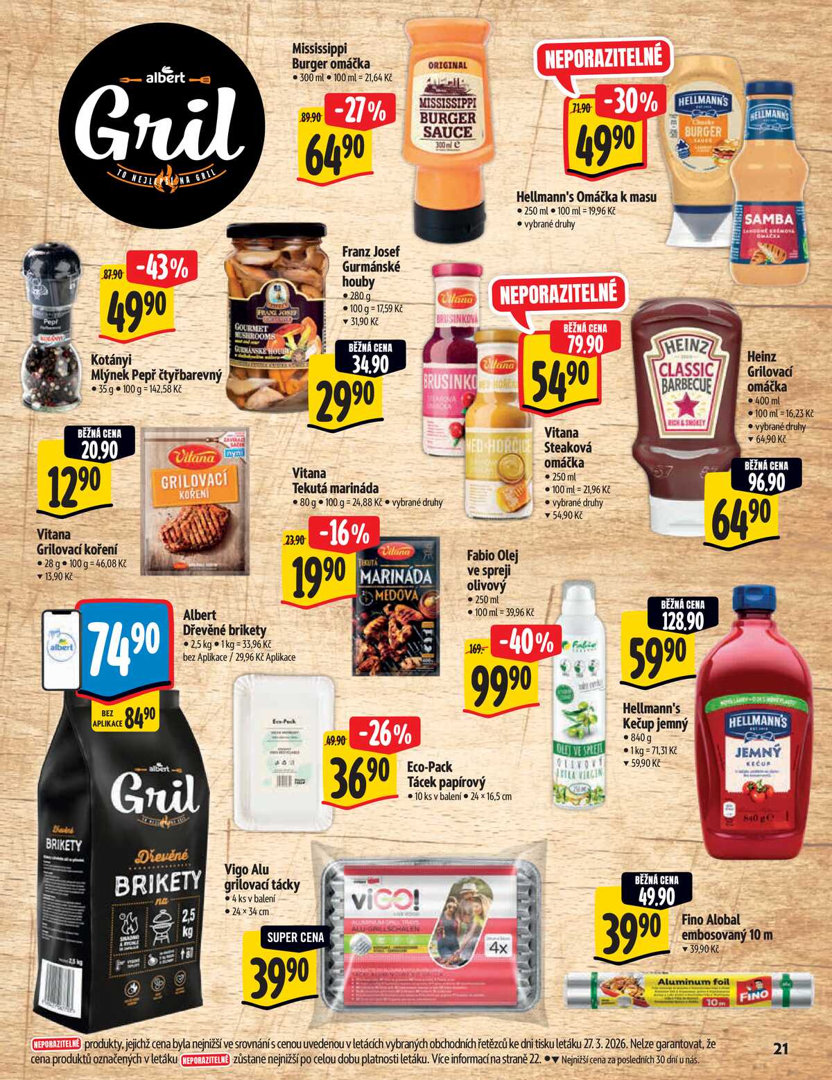 Albert HYPERMARKET I SUPERMARKET od 7.4. do 21.4.2026 strana 21