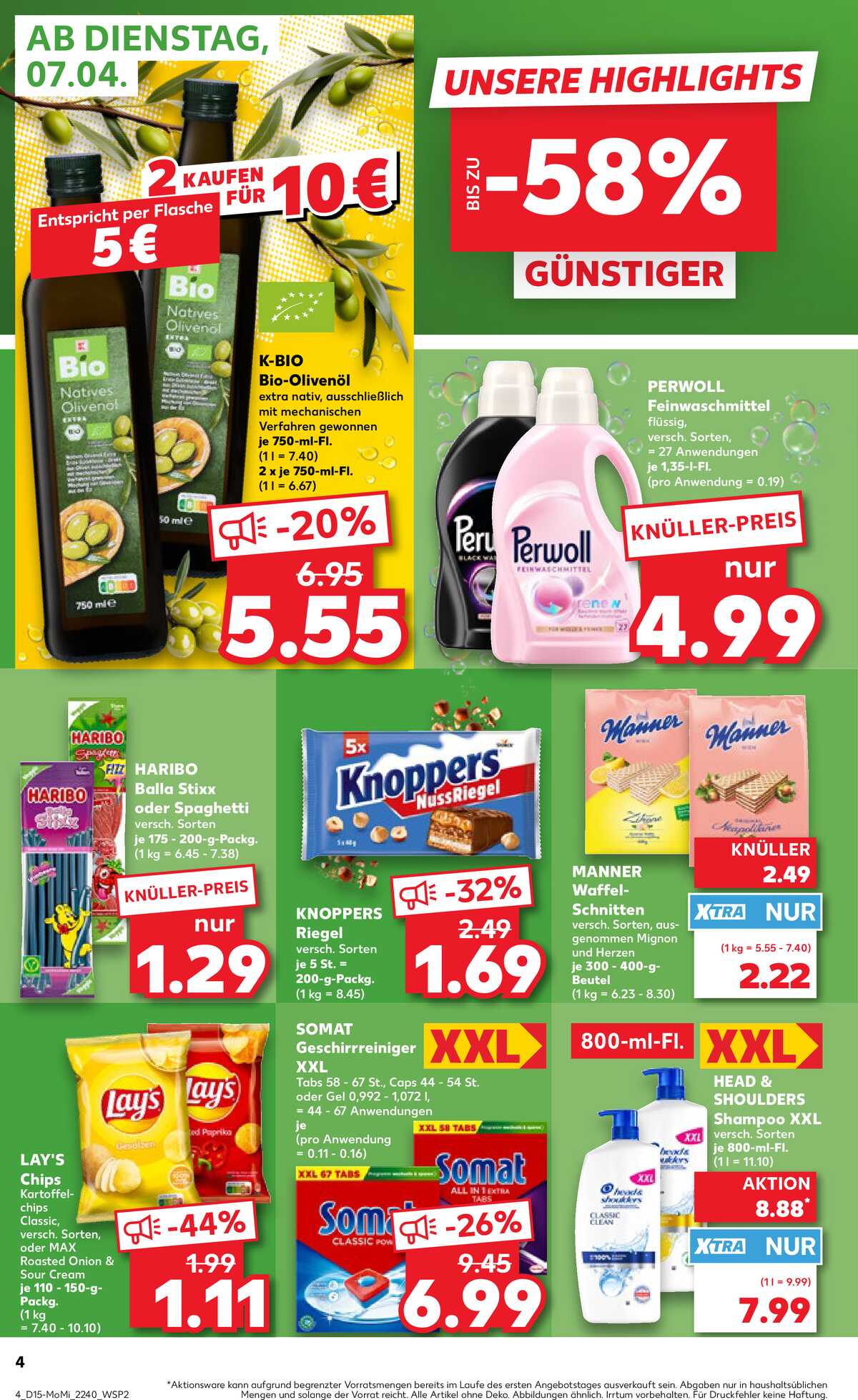 Leták Kaufland Německo 7.4.-8.4.2026 strana 4