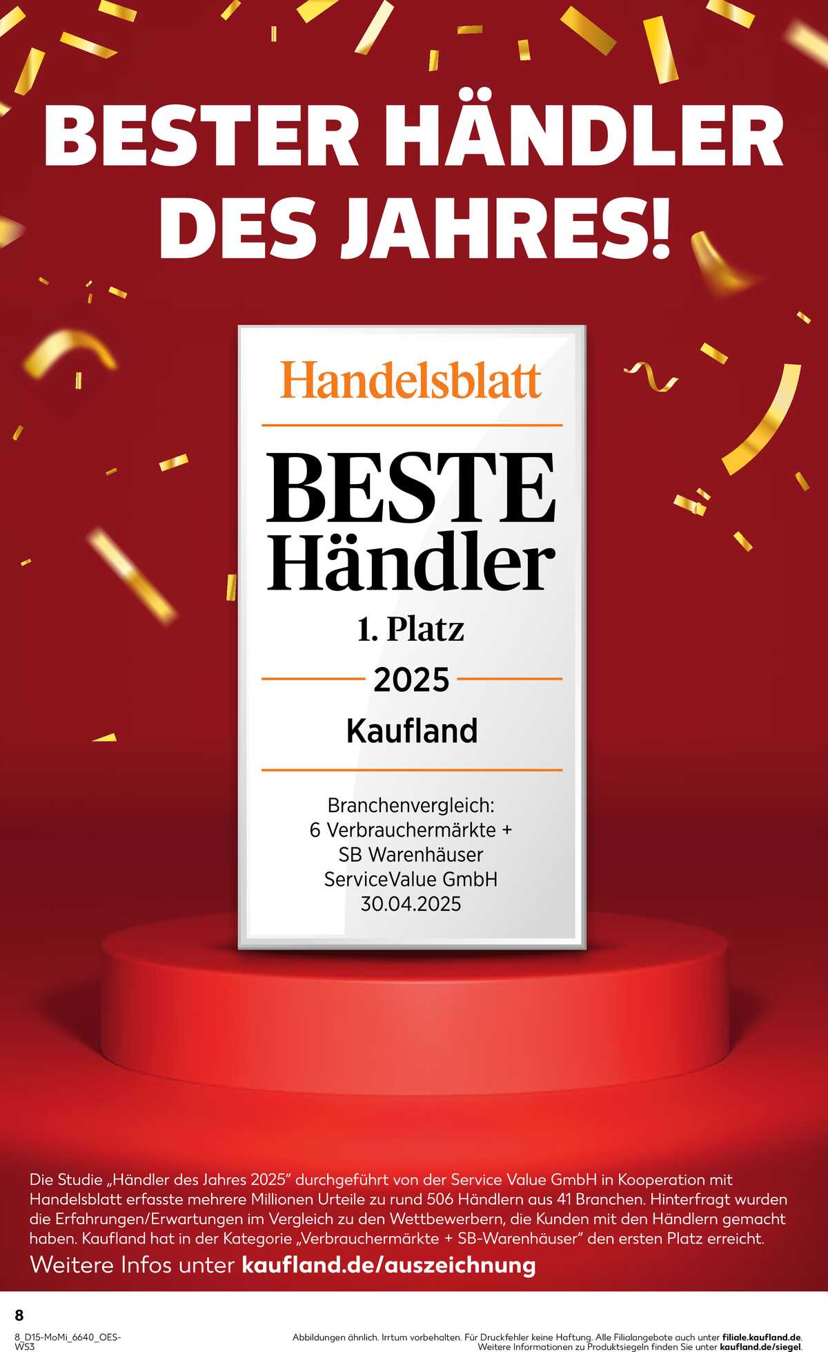 Leták Kaufland Německo 7.4.-8.4.2026 strana 8