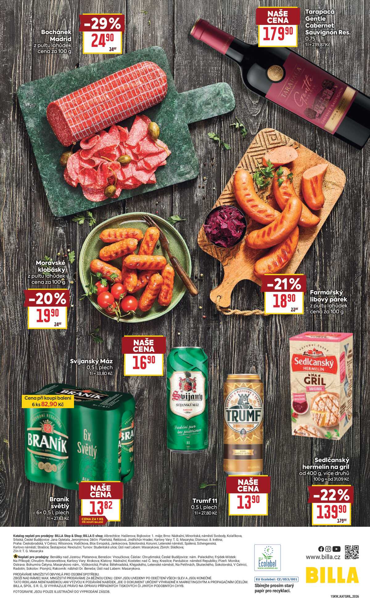 Billa katalog Gril od 7.4. do 28.4.2026 strana 32