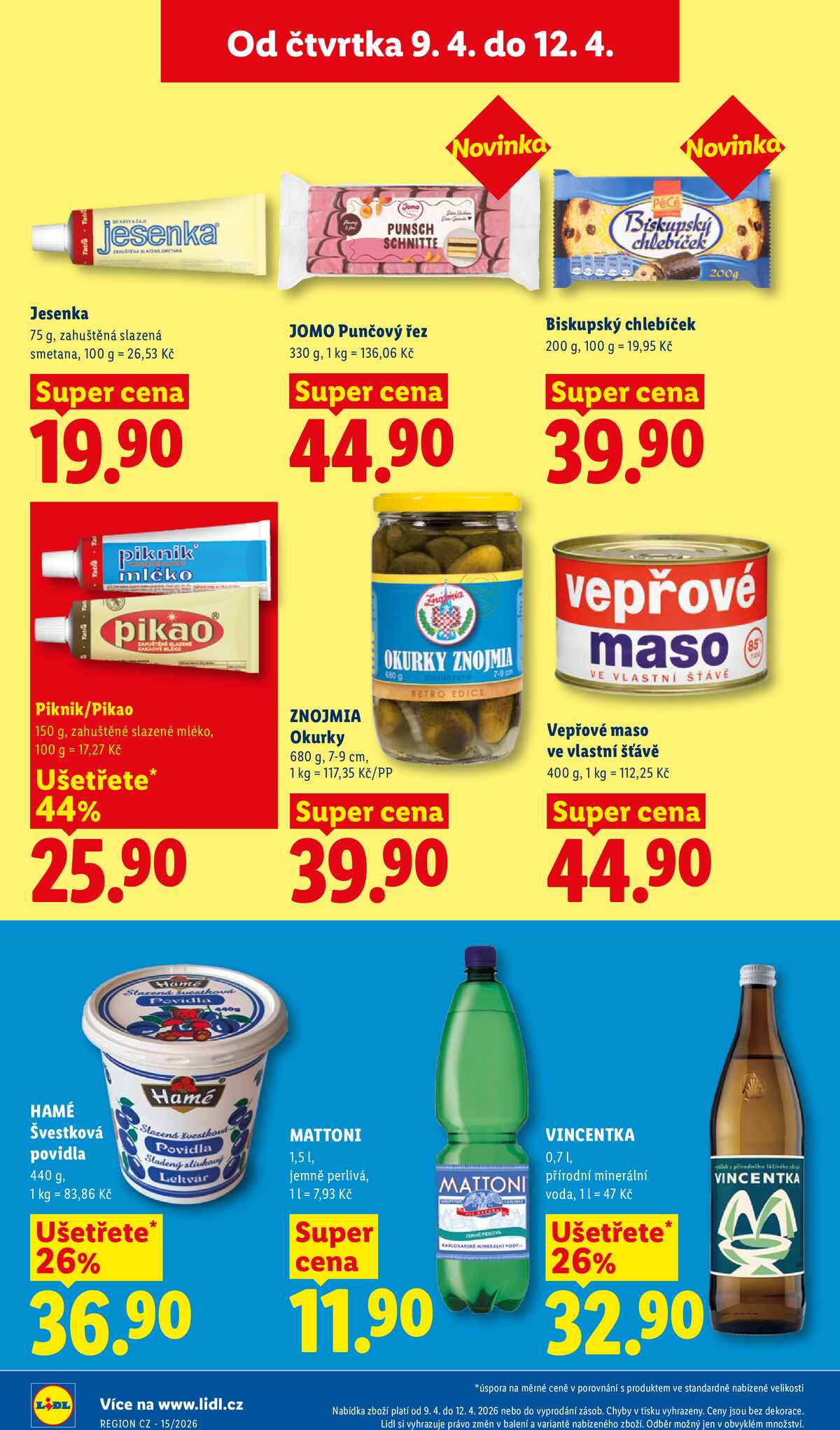 Lidl Čtvrtek od 9.4. do 12.4.2026 strana 16