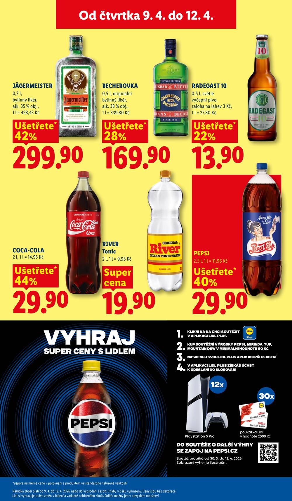 Lidl Čtvrtek od 9.4. do 12.4.2026