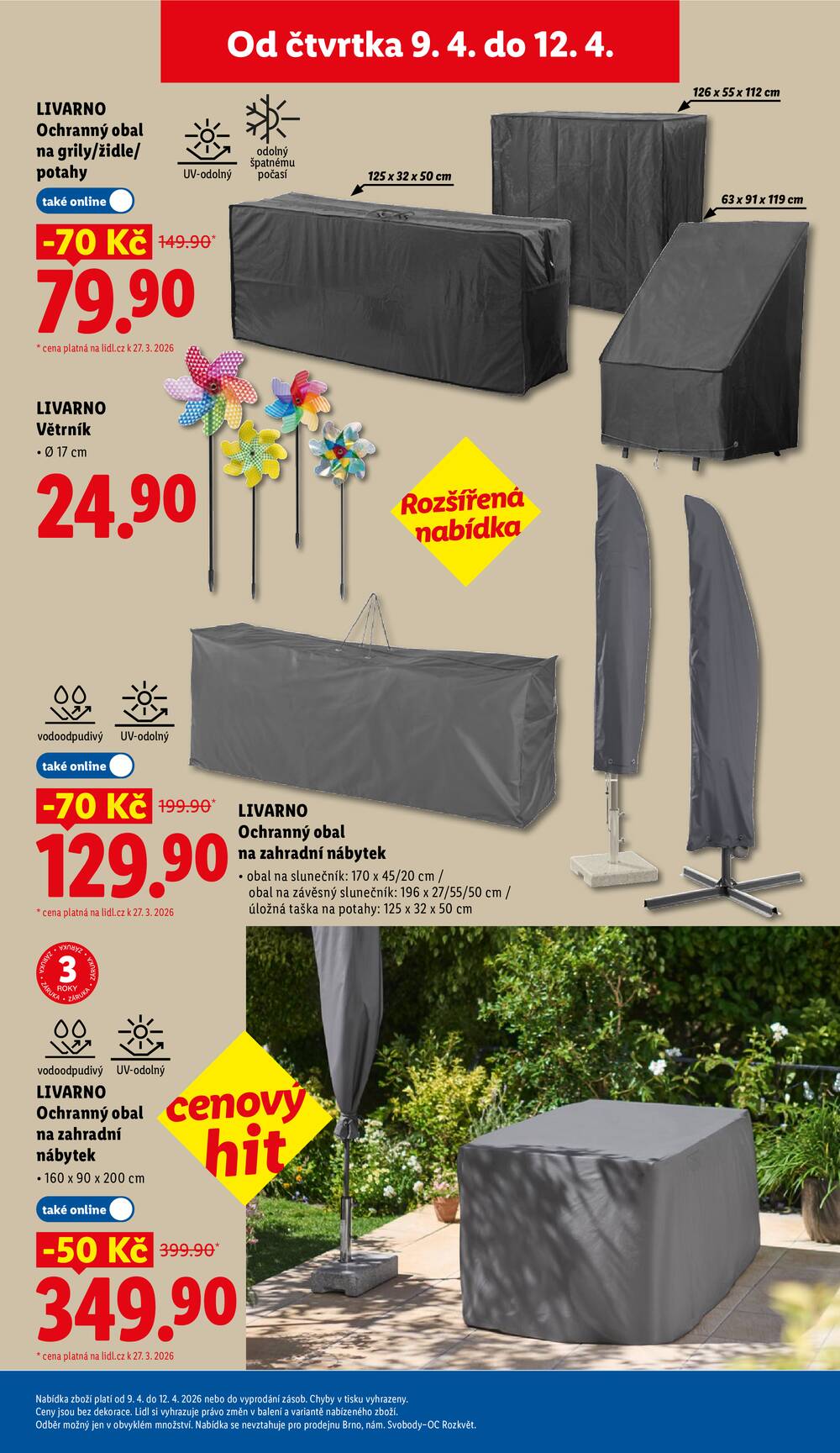 Lidl Čtvrtek od 9.4. do 12.4.2026