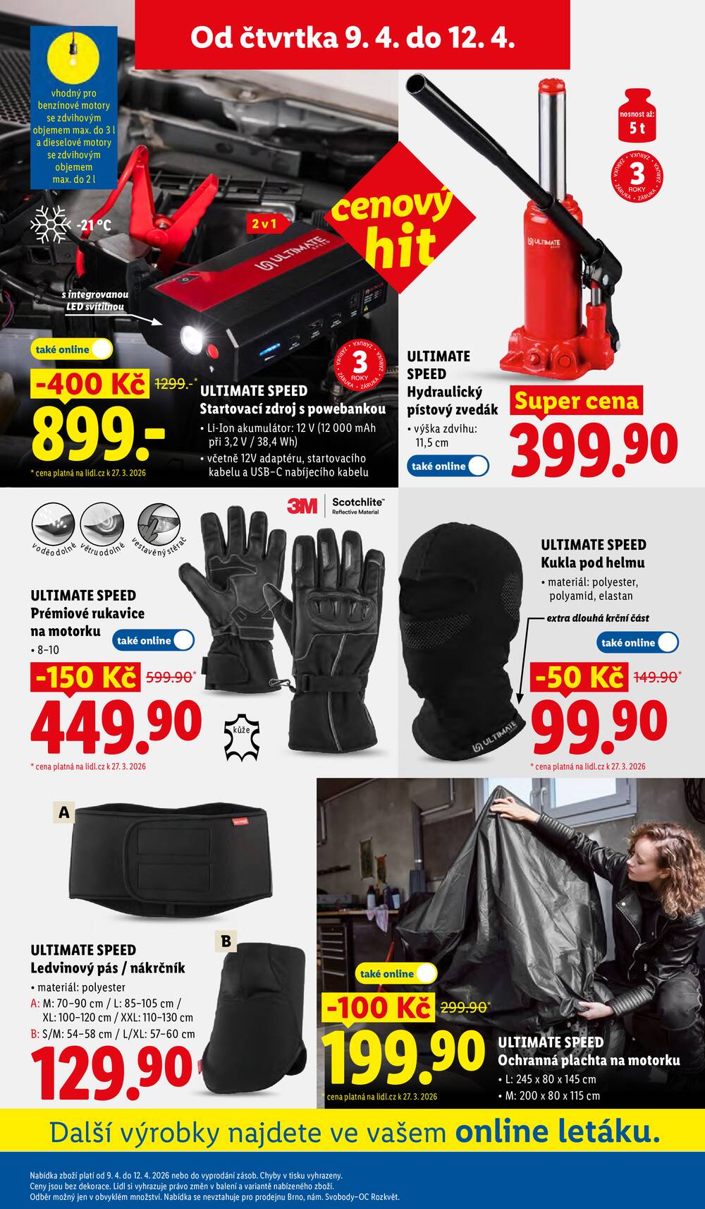 Lidl Čtvrtek od 9.4. do 12.4.2026
