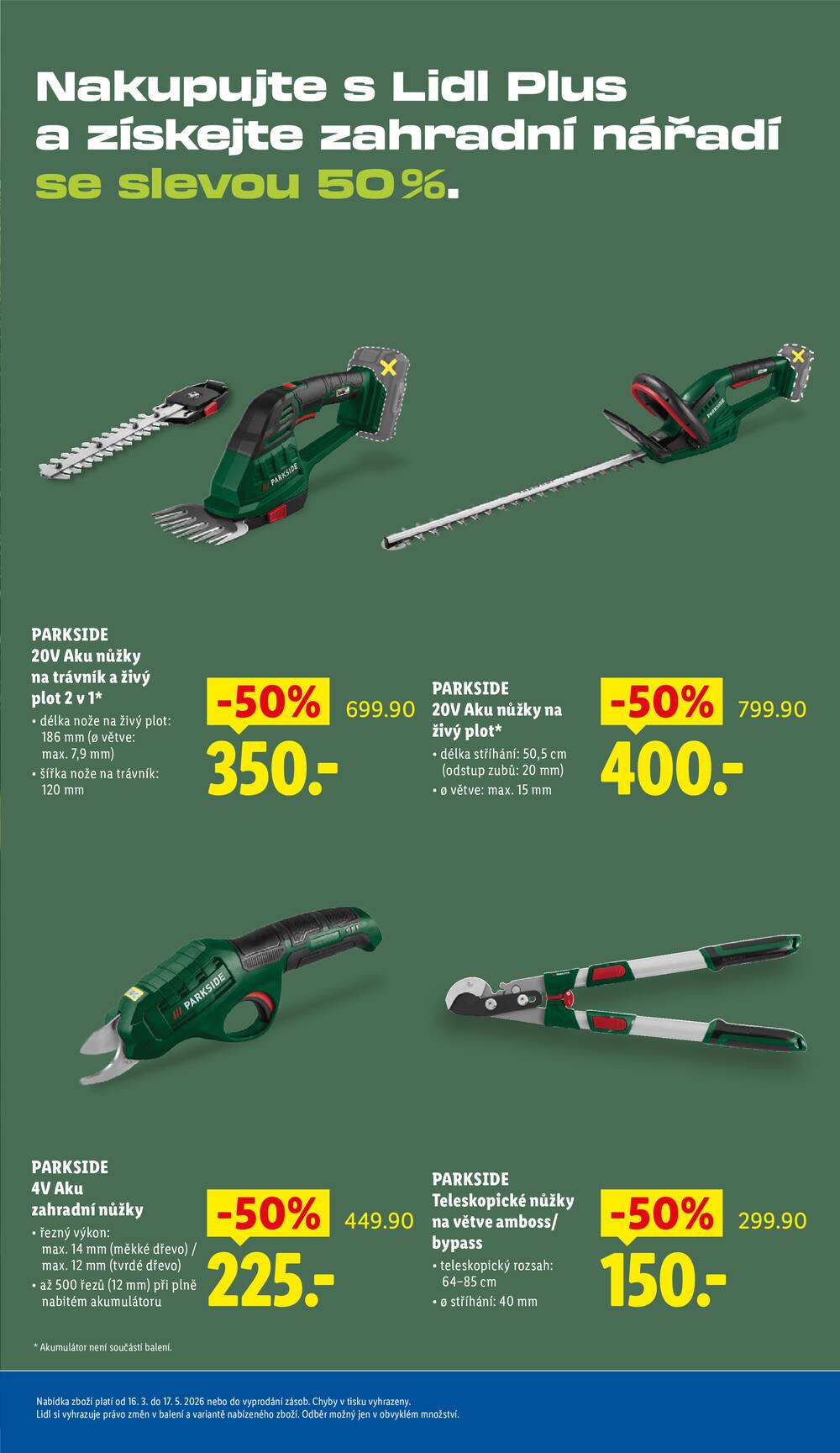 Lidl Čtvrtek od 9.4. do 12.4.2026