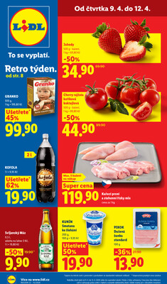 leták Lidl