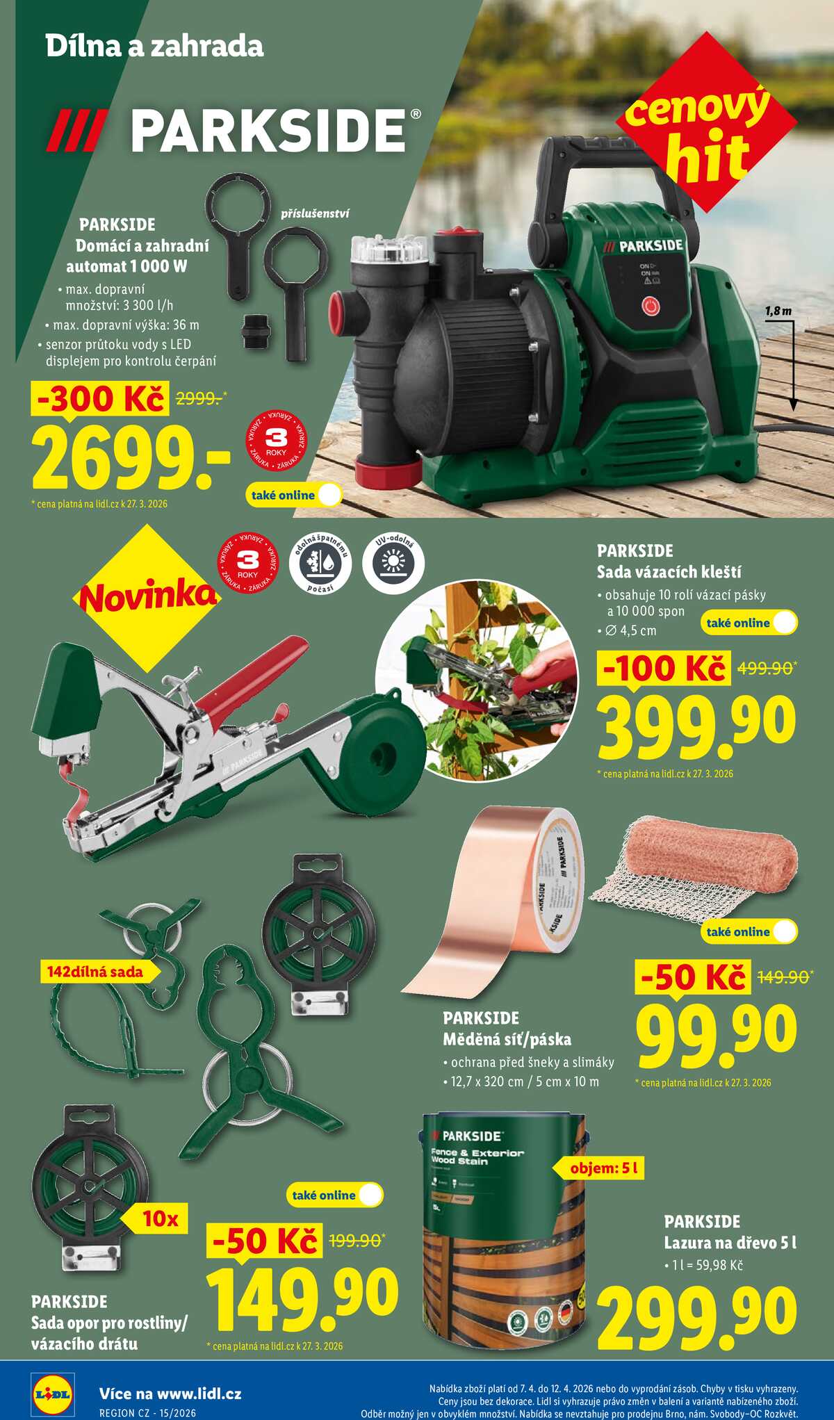 Lidl Spotřební zboží 7.4. - 12.4. strana 6