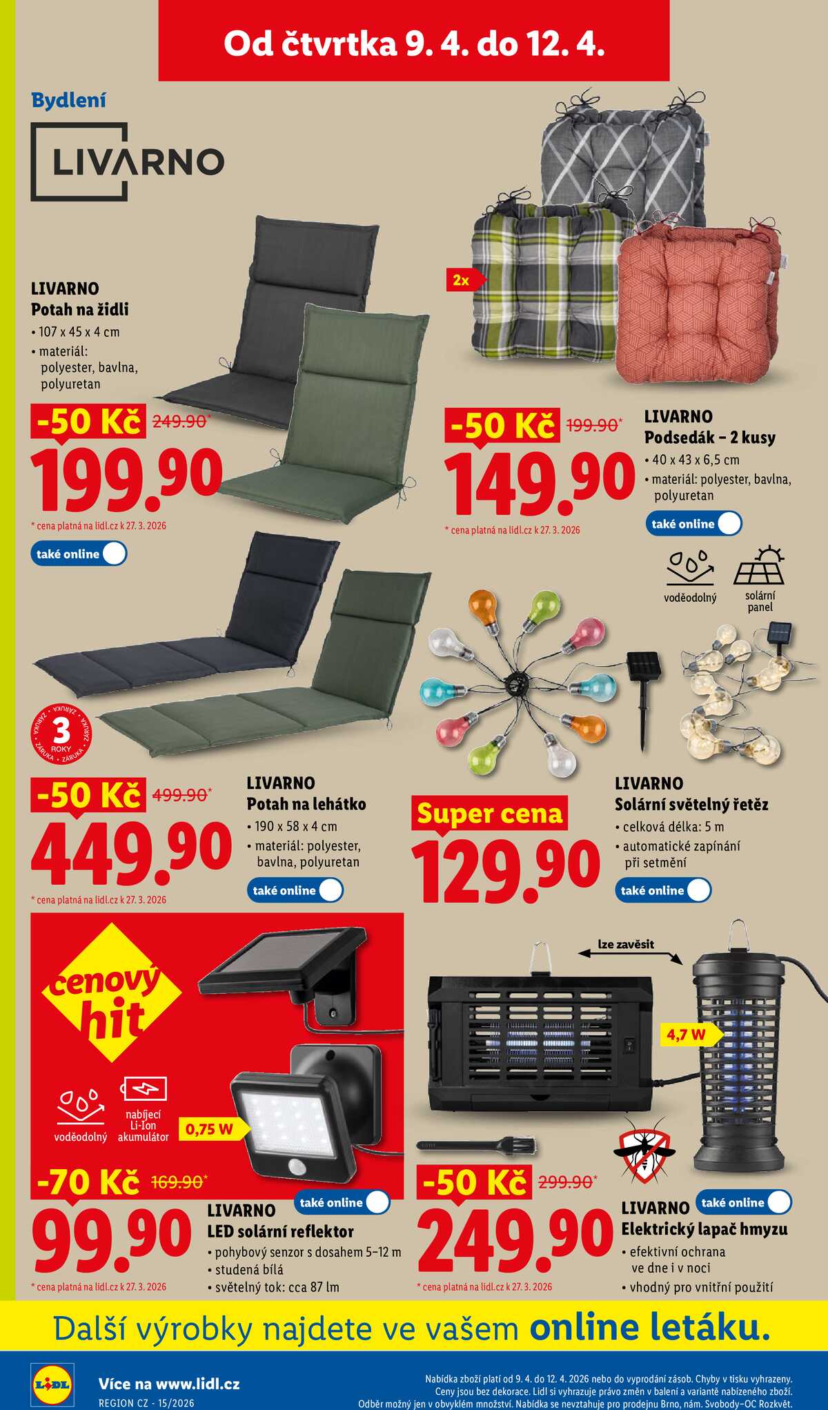 Lidl Spotřební zboží 7.4. - 12.4. strana 14