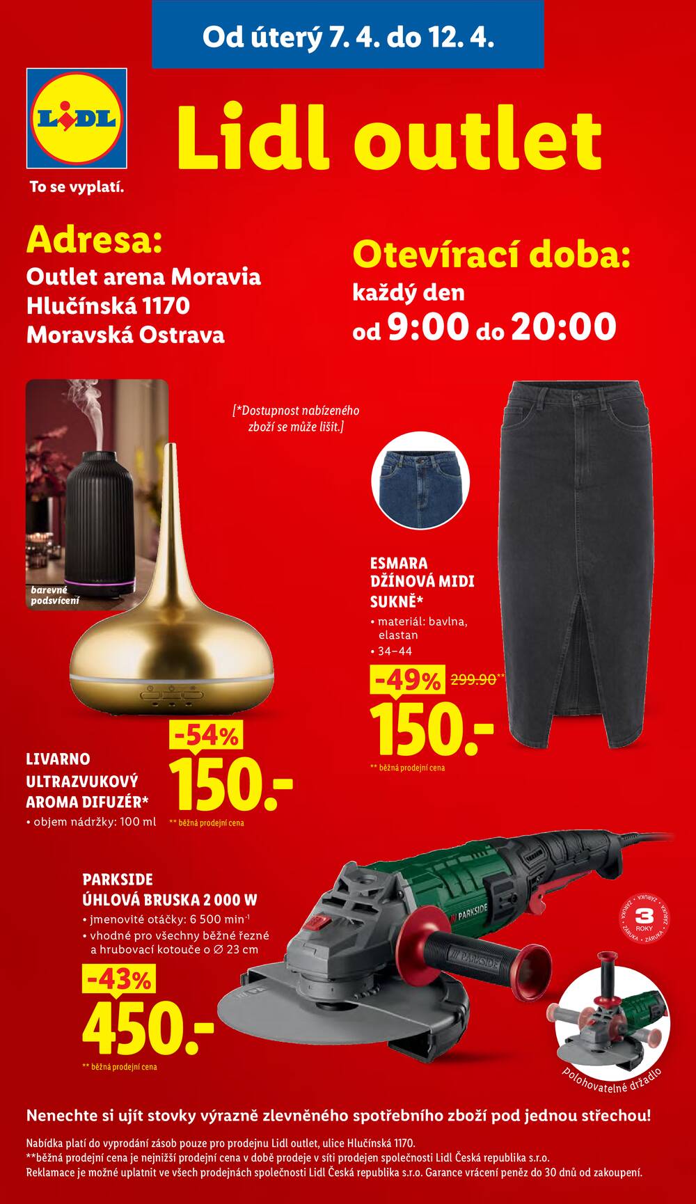 Lidl Spotřební zboží 7.4. - 12.4.