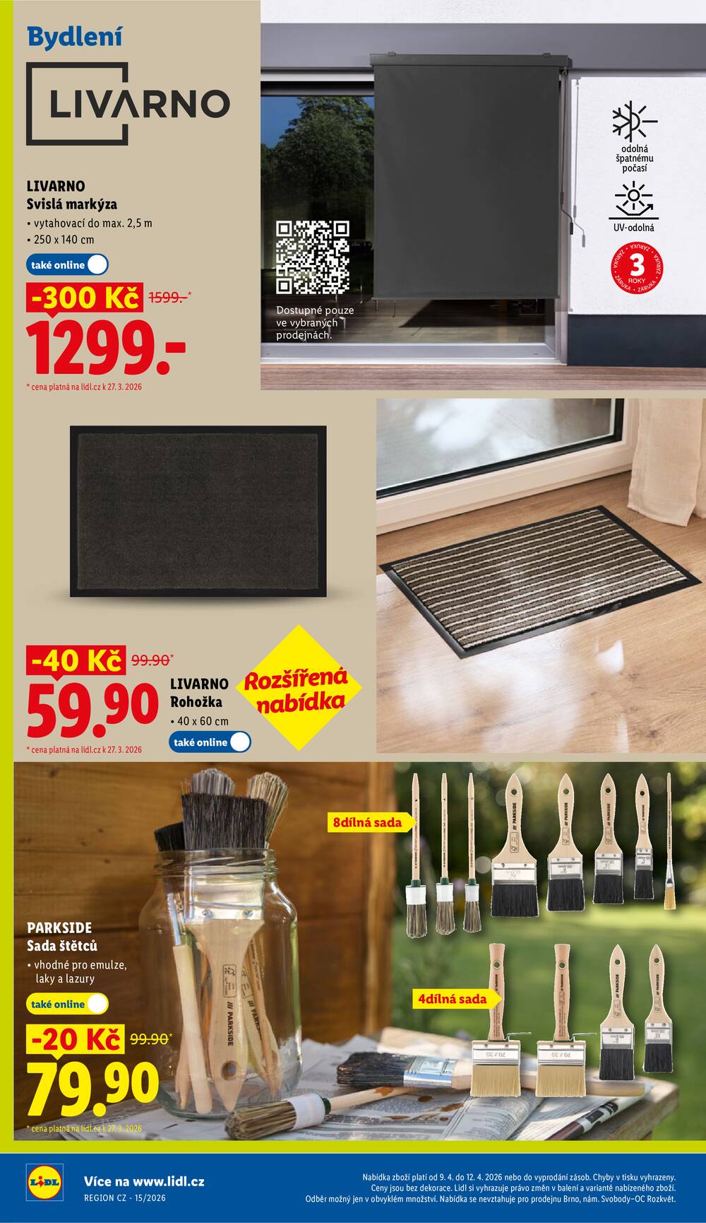 Lidl Spotřební zboží 7.4. - 12.4.