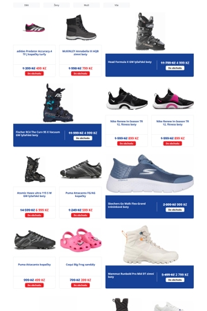 Intersport Boty - 3. 4. 2026