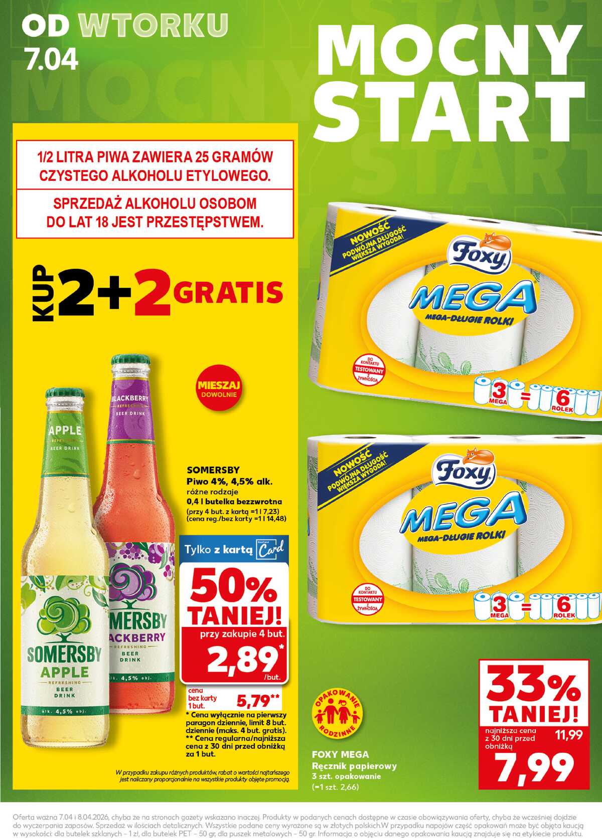 Leták Kaufland Polsko 7.4.-8.4.2026 - Silný start strana 3
