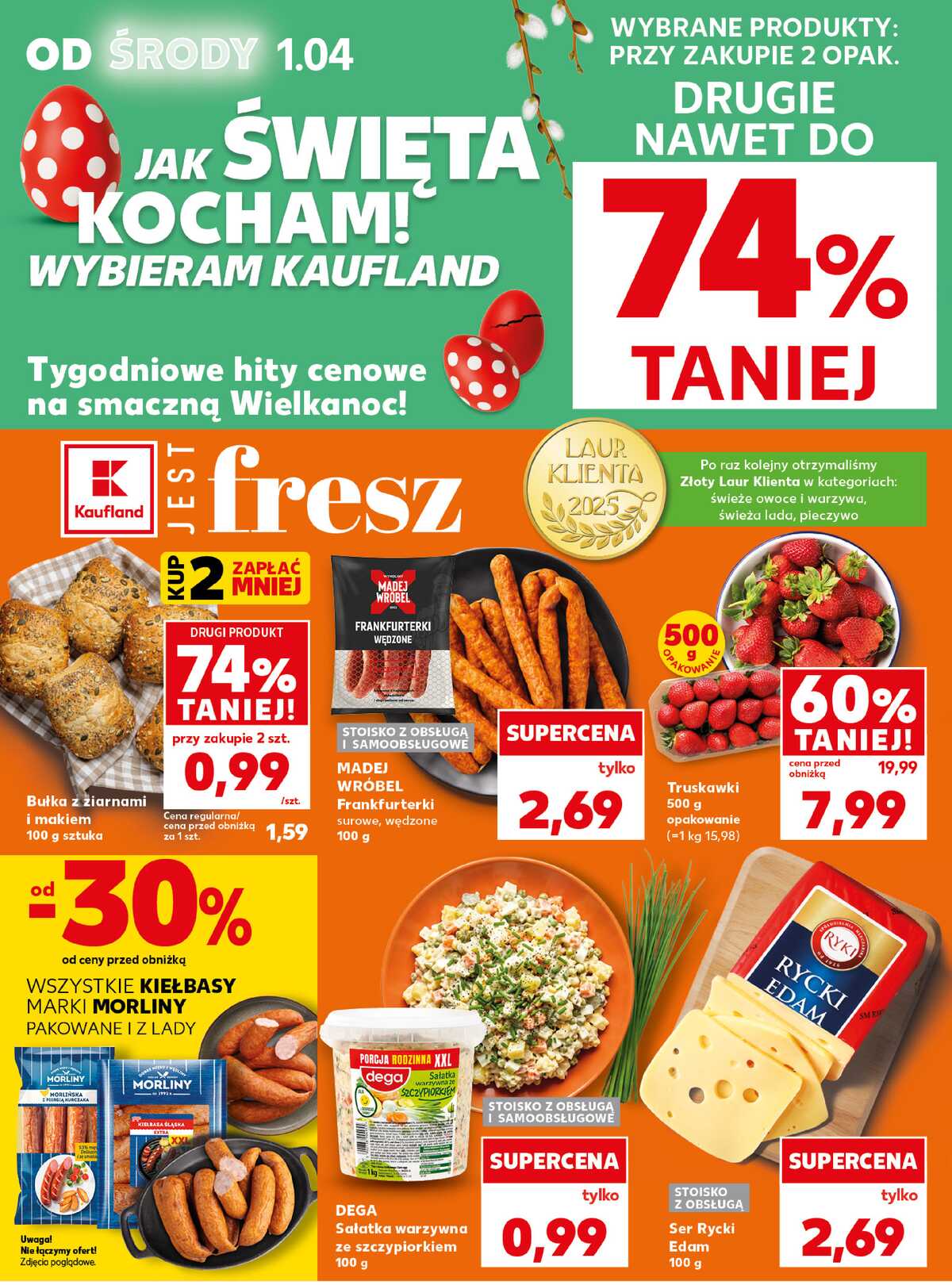 Leták Kaufland Polsko 7.4.-8.4.2026 - Silný start strana 8