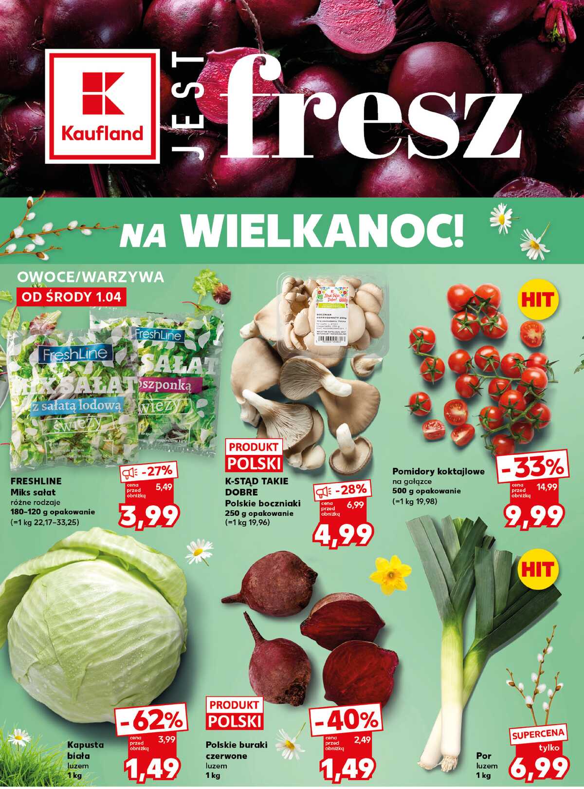 Leták Kaufland Polsko 7.4.-8.4.2026 - Silný start strana 14