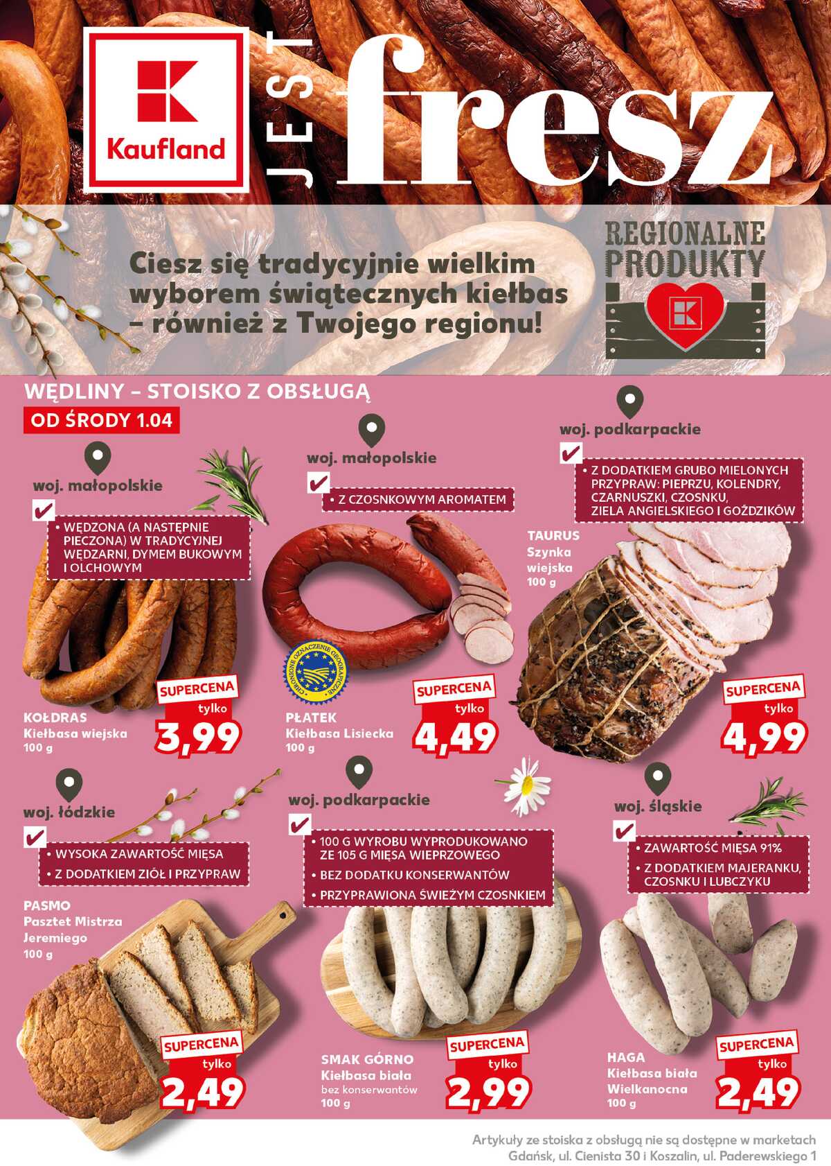 Leták Kaufland Polsko 7.4.-8.4.2026 - Silný start strana 20
