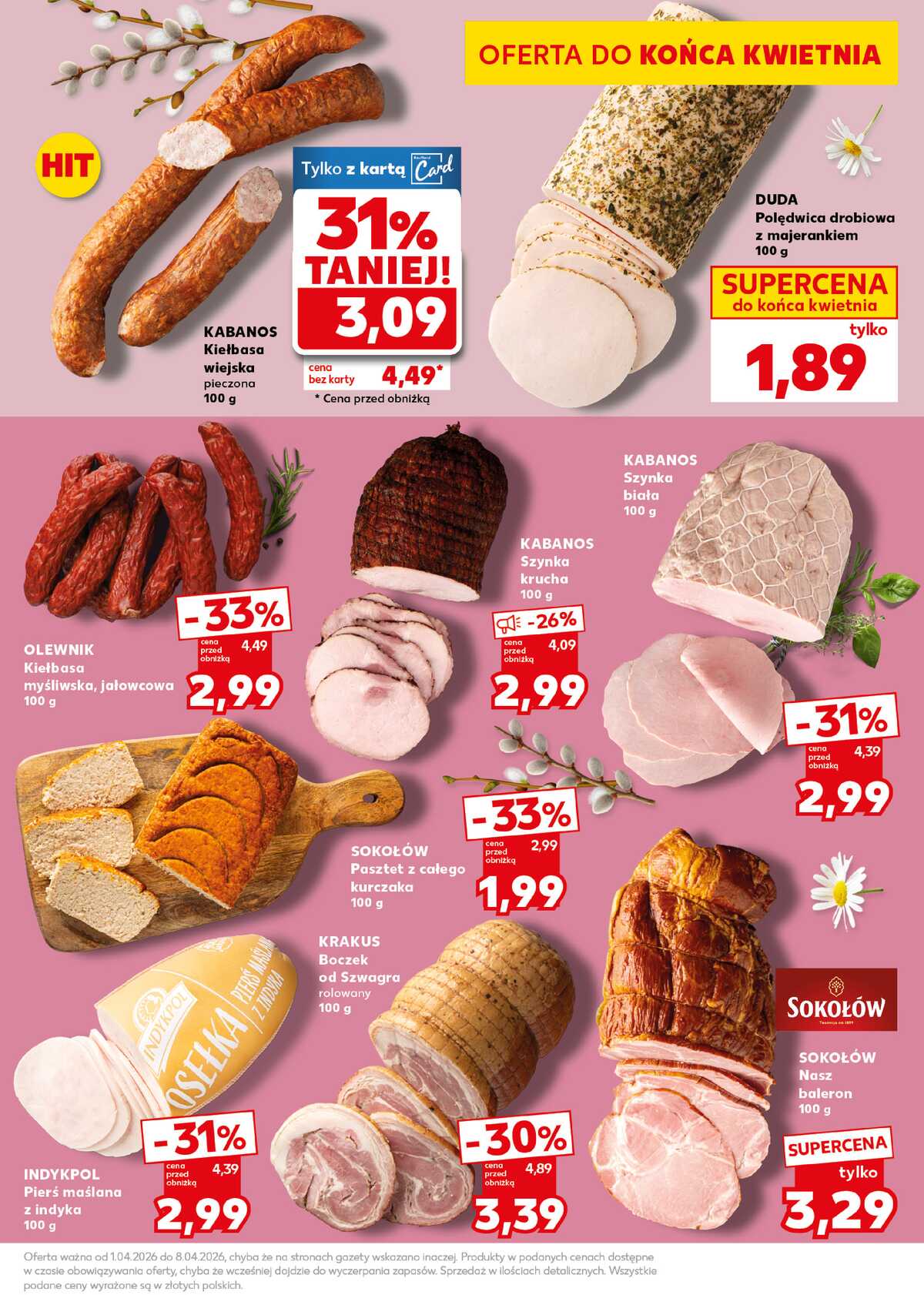 Leták Kaufland Polsko 7.4.-8.4.2026 - Silný start strana 21