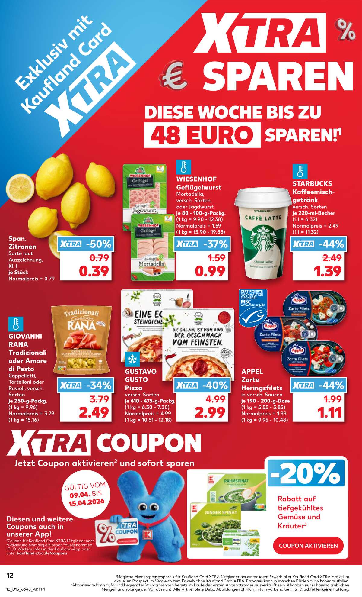 Leták Kaufland Německo 9.4.-15.4.2026 strana 12