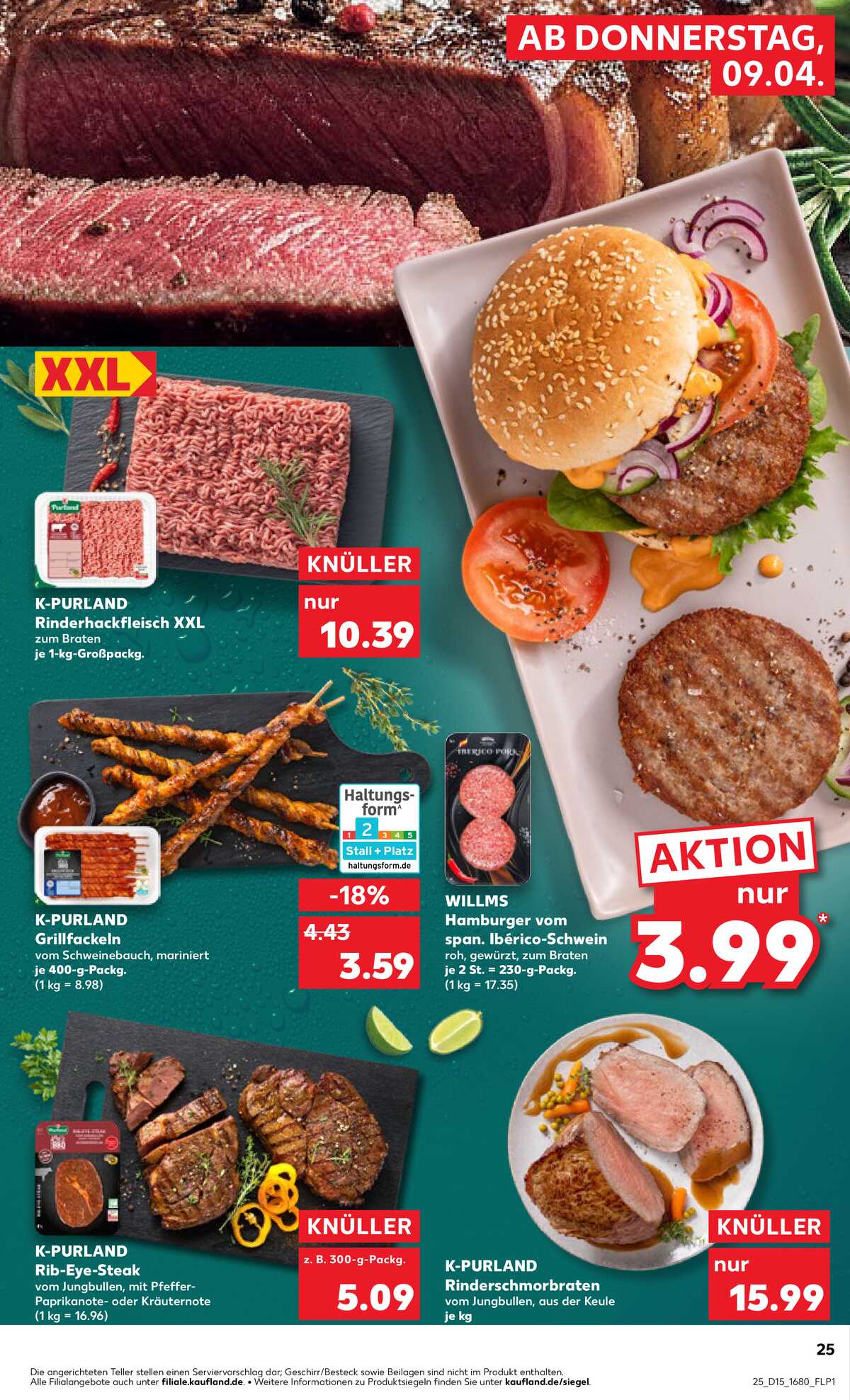 Leták Kaufland Německo 9.4.-15.4.2026 strana 25