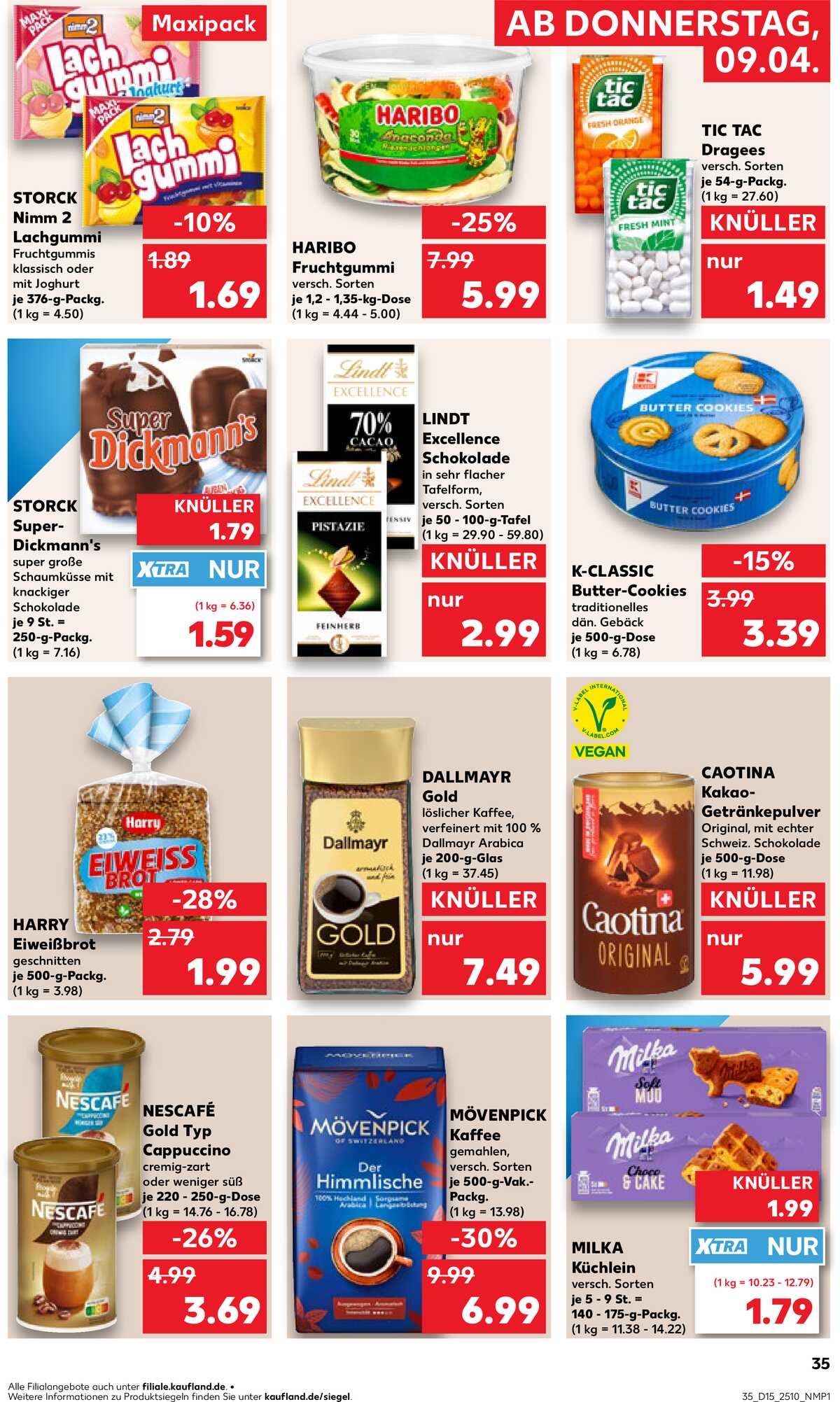 Leták Kaufland Německo 9.4.-15.4.2026 strana 35