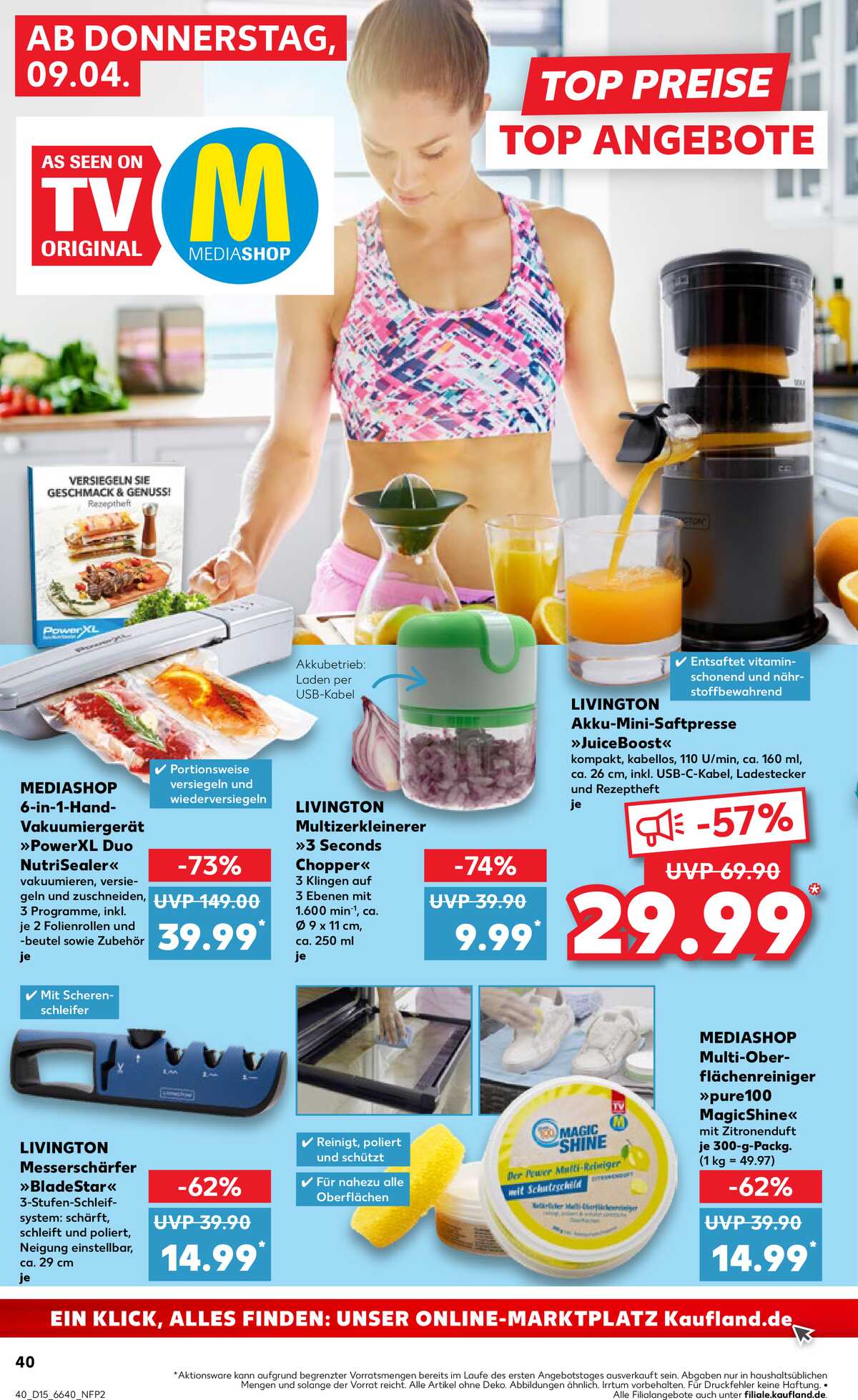 Leták Kaufland Německo 9.4.-15.4.2026 strana 40
