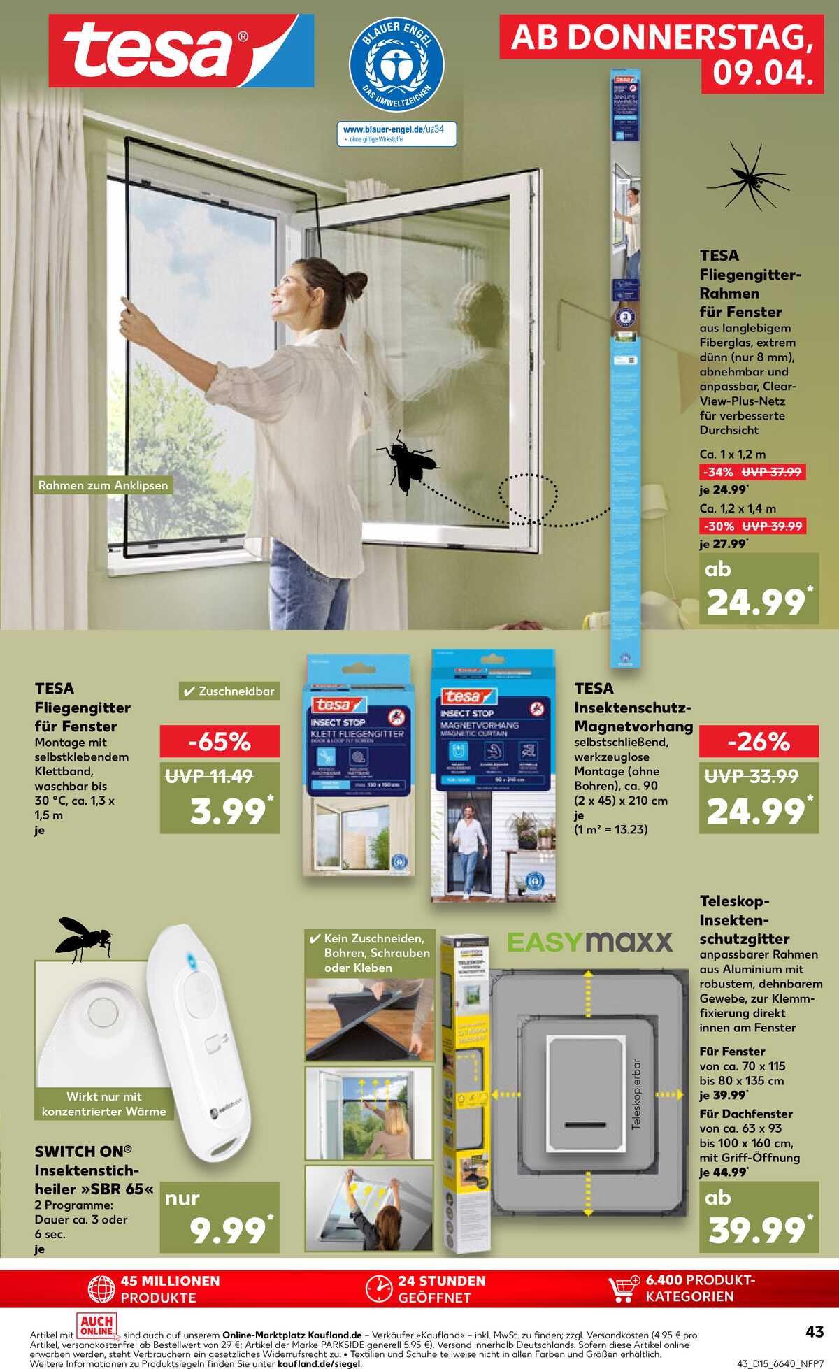 Leták Kaufland Německo 9.4.-15.4.2026 strana 43