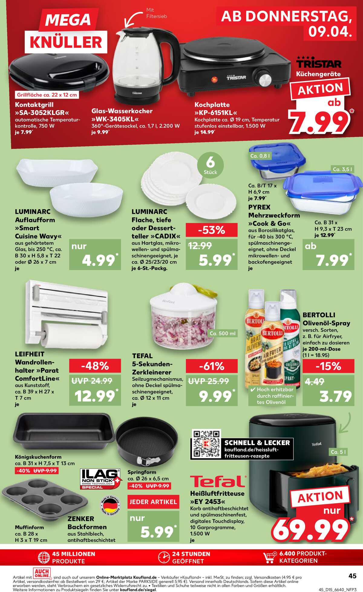 Leták Kaufland Německo 9.4.-15.4.2026 strana 45