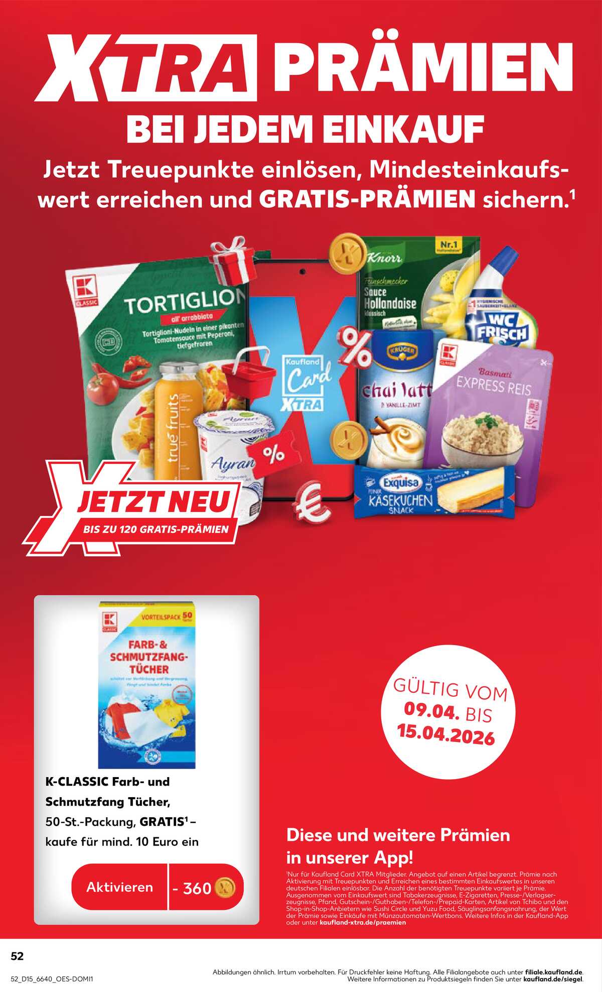 Leták Kaufland Německo 9.4.-15.4.2026 strana 52