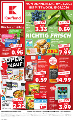 Leták Kaufland Německo 9.4.-15.4.2026