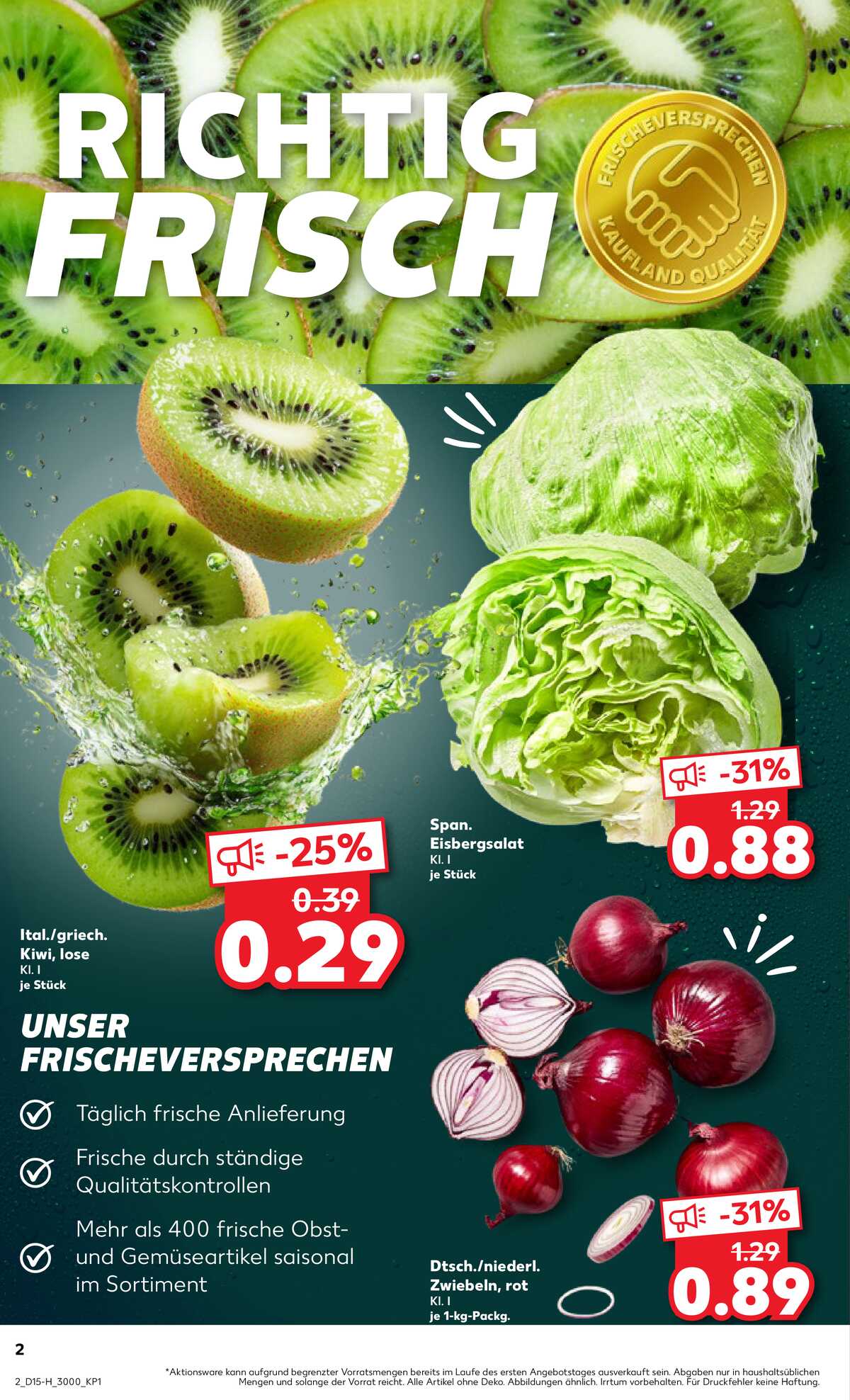 Leták Kaufland Německo 9.4.-15.4.2026 strana 2