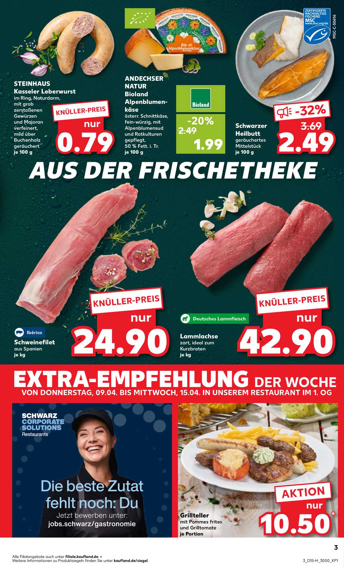 Leták Kaufland Německo 9.4.-15.4.2026 strana 3