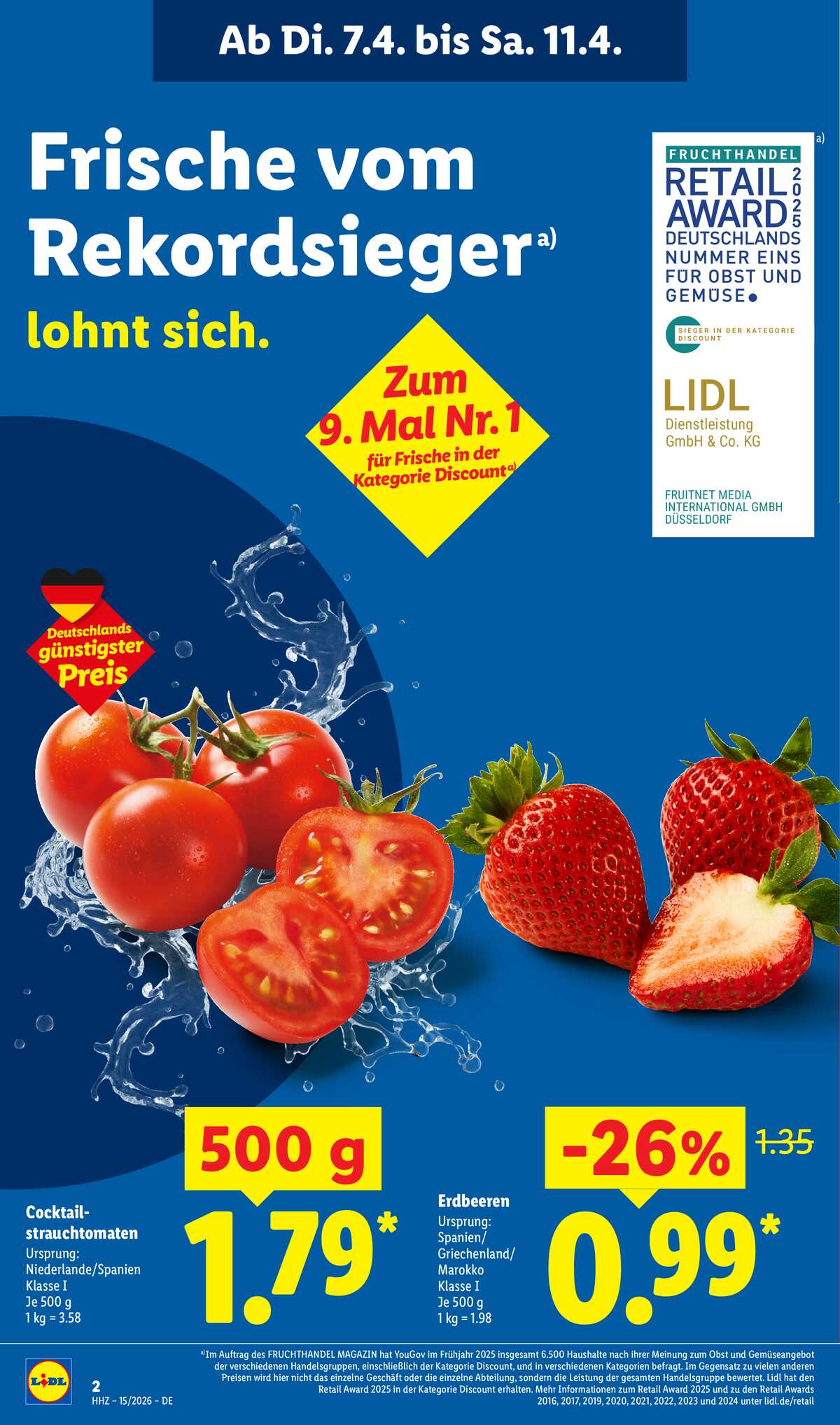 Leták Lidl Německo 7.4.-11.4.2026 strana 4