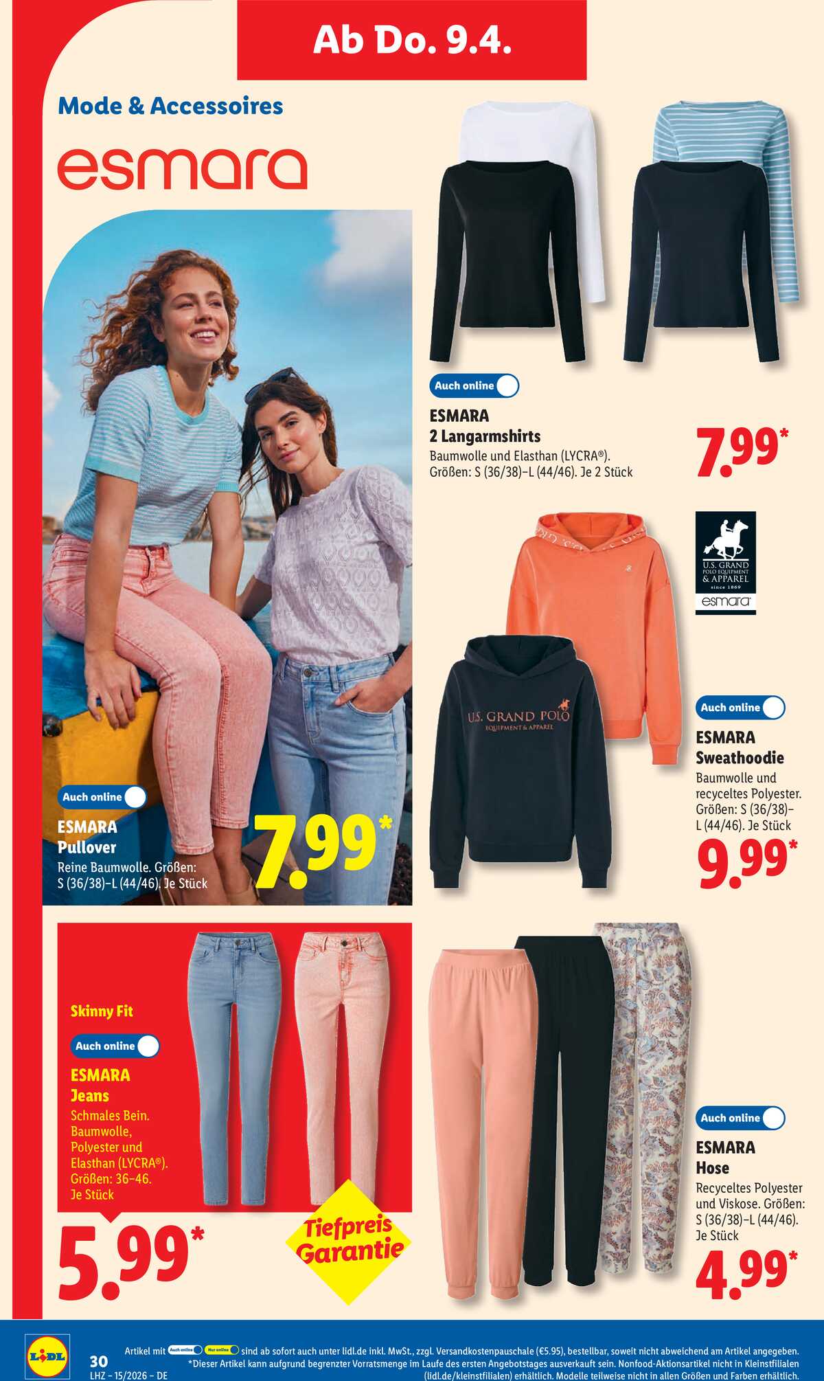 Leták Lidl Německo 7.4.-11.4.2026 strana 44