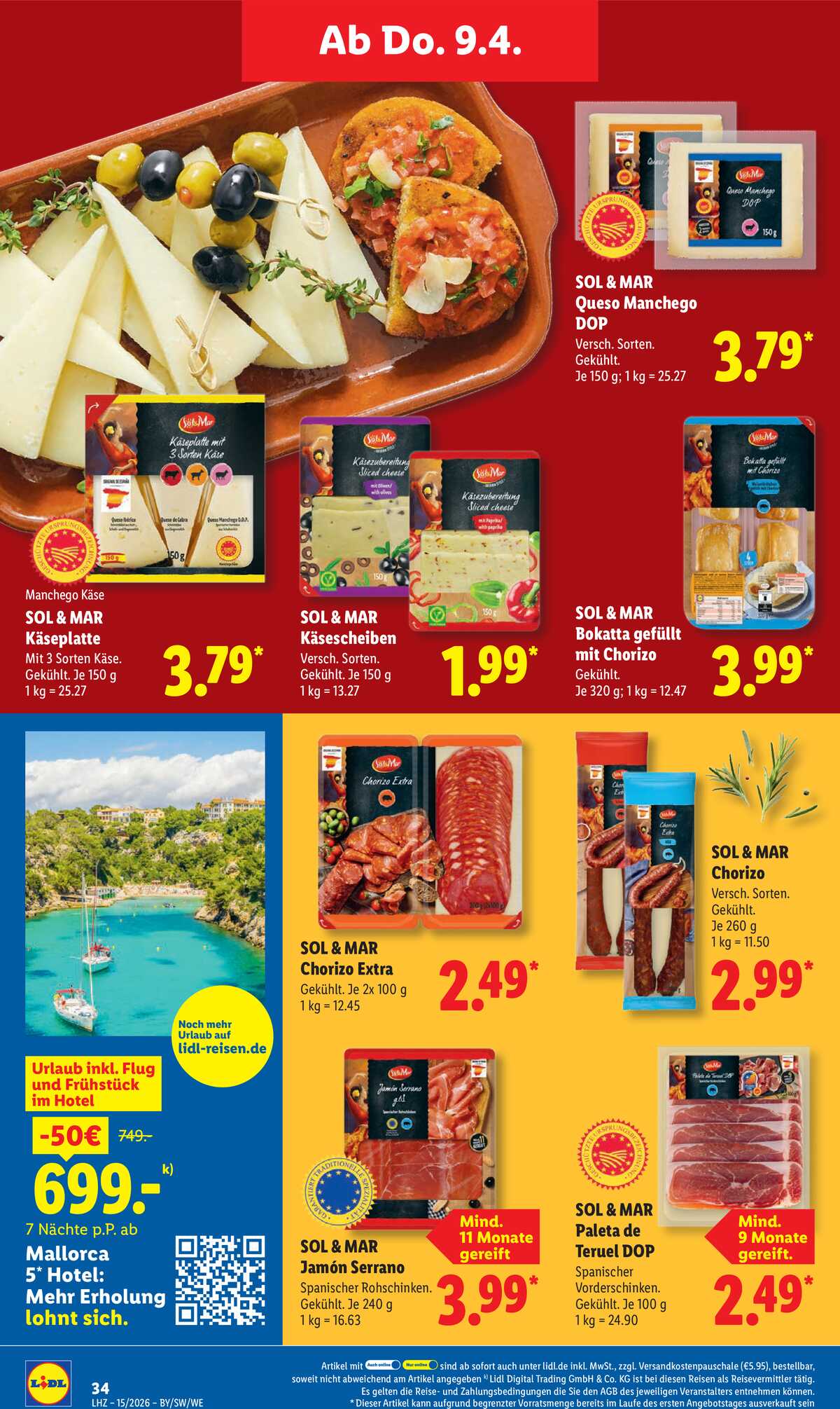 Leták Lidl Německo 7.4.-11.4.2026 strana 48