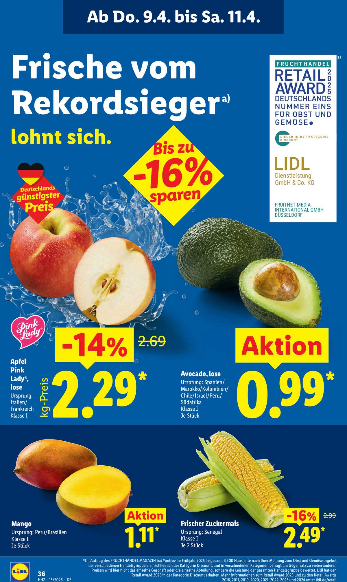 Leták Lidl Německo 7.4.-11.4.2026 strana 54
