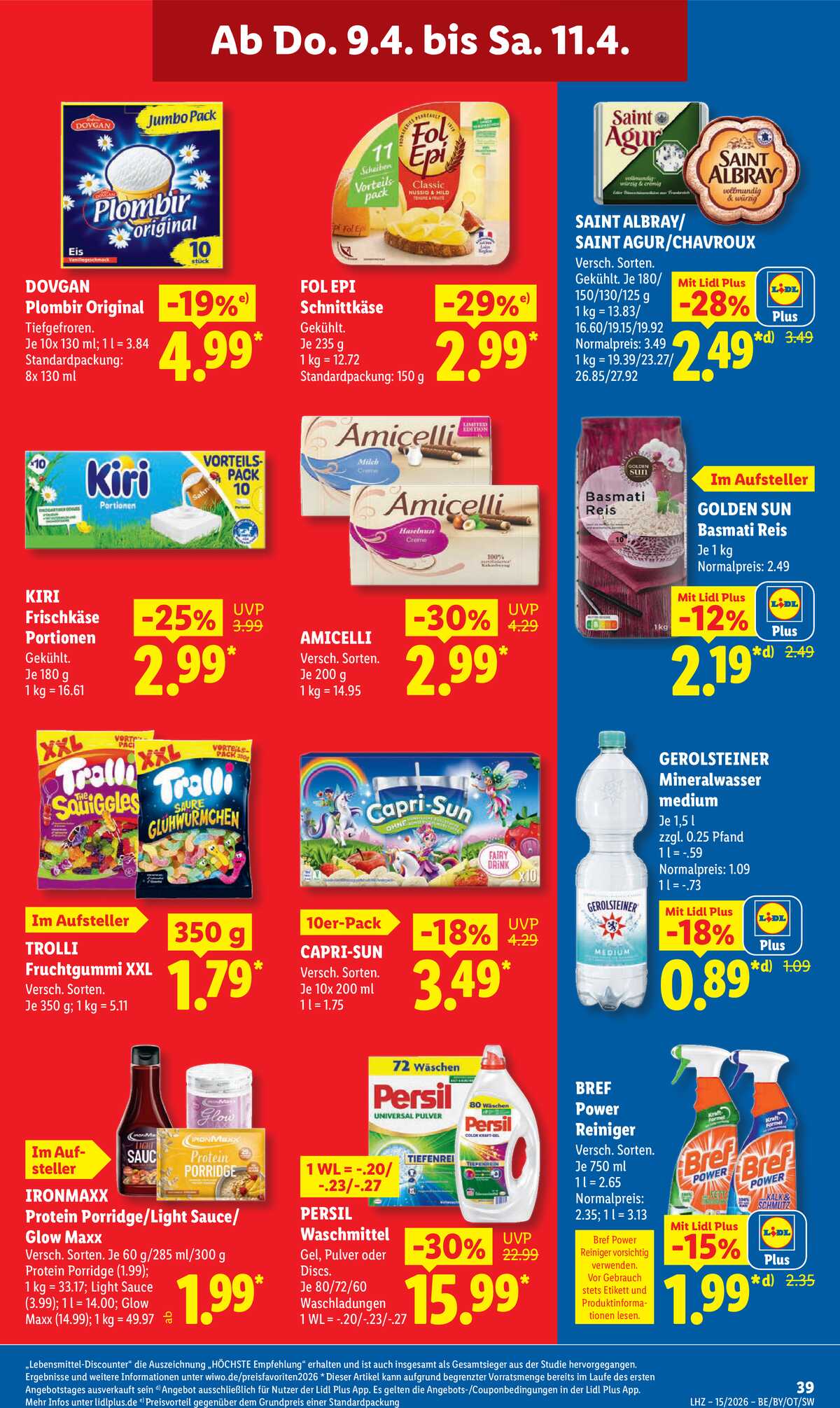 Leták Lidl Německo 7.4.-11.4.2026 strana 57