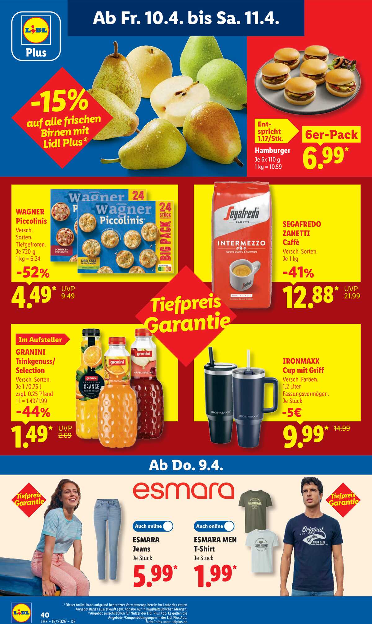 Leták Lidl Německo 7.4.-11.4.2026 strana 60