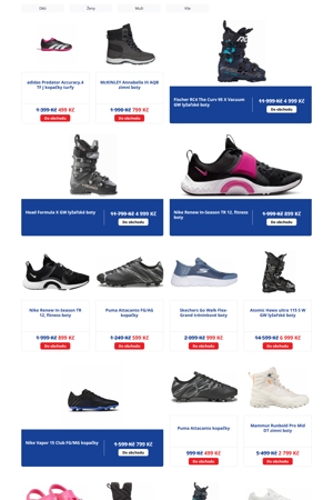 Intersport Boty - 5. 4. 2026