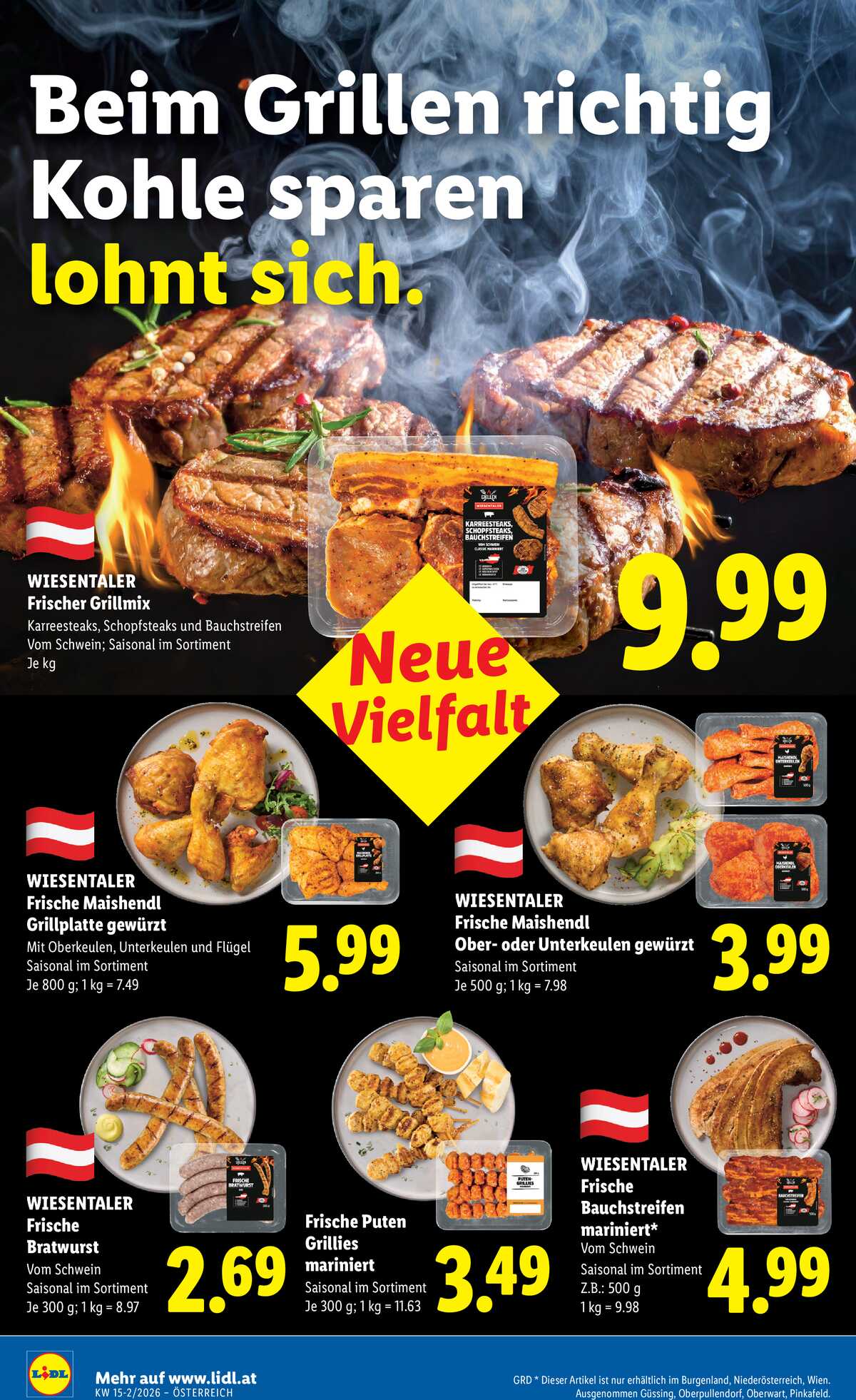 Leták Lidl Rakousko 9.4.-15.4.2026 strana 6