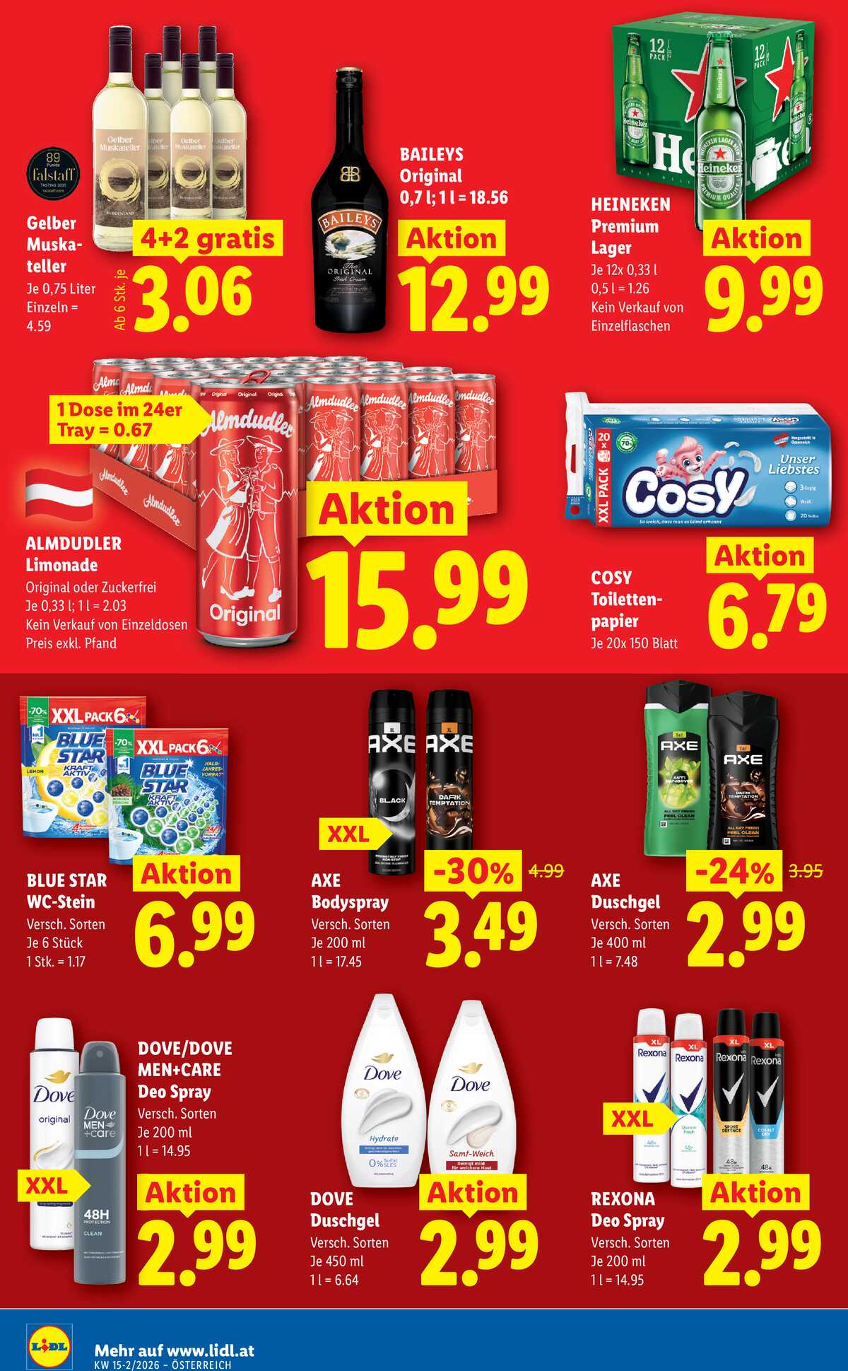 Leták Lidl Rakousko 9.4.-15.4.2026 strana 12
