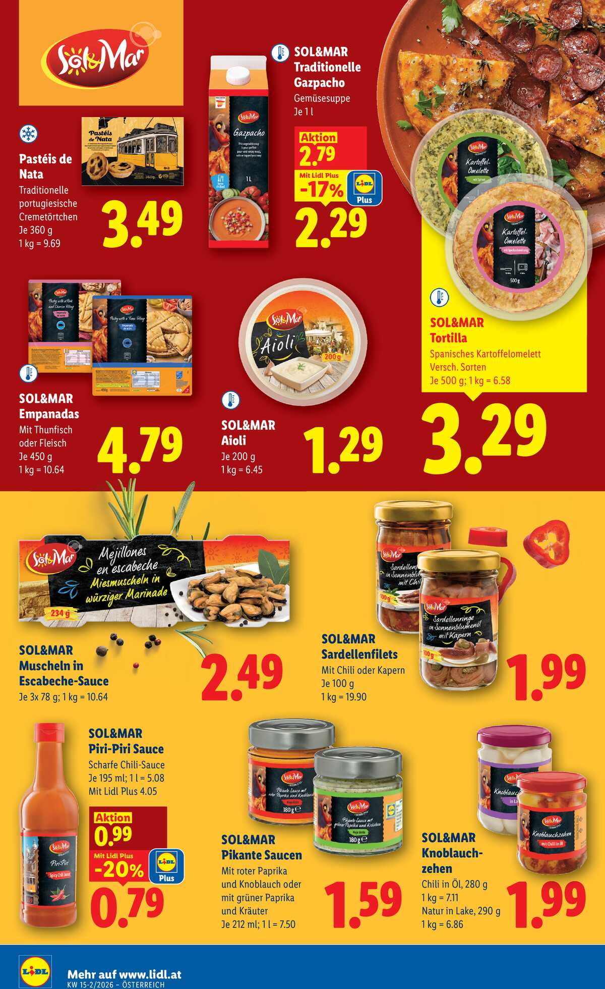 Leták Lidl Rakousko 9.4.-15.4.2026 strana 18